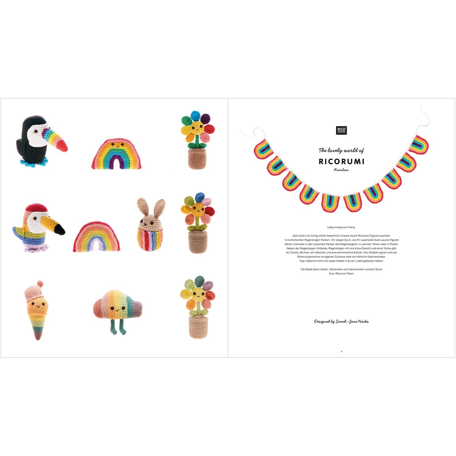 Ricorumi Rainbow deutsch von Rico Design