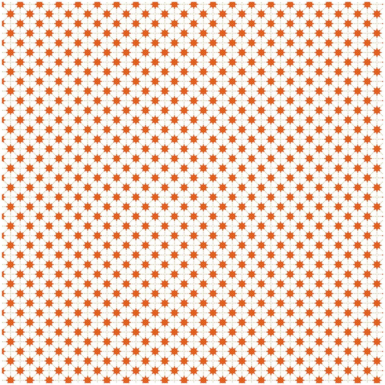 Stoff Sterne rot-gold 140cm von Rico Design mit roten Sternen auf weißem Hintergrund, ideal für kreative Projekte.