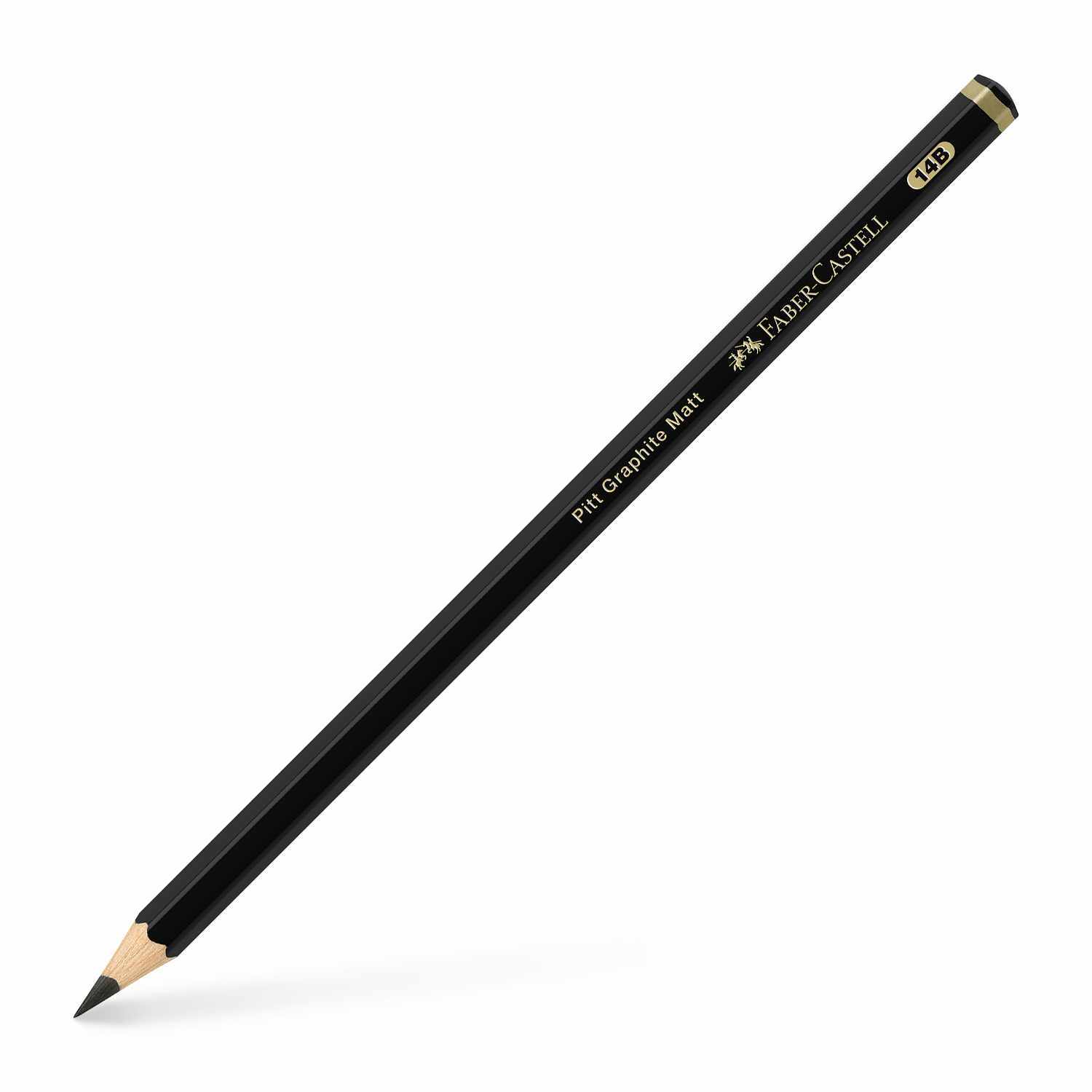 Bleistift Pitt Graphite Matt Bleistifthärte 14B von Faber-Castell 
