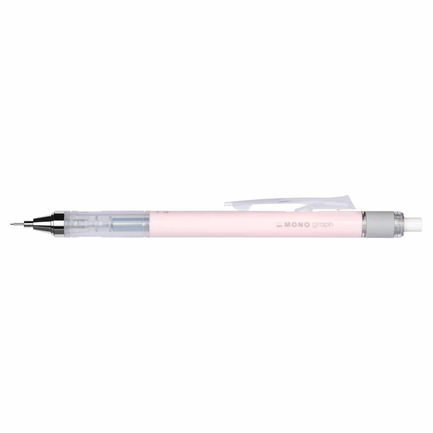 MONO graph Druckbleistift Pastell in Korallenrosa von Tombow, ideal für präzises Zeichnen und Schreiben.