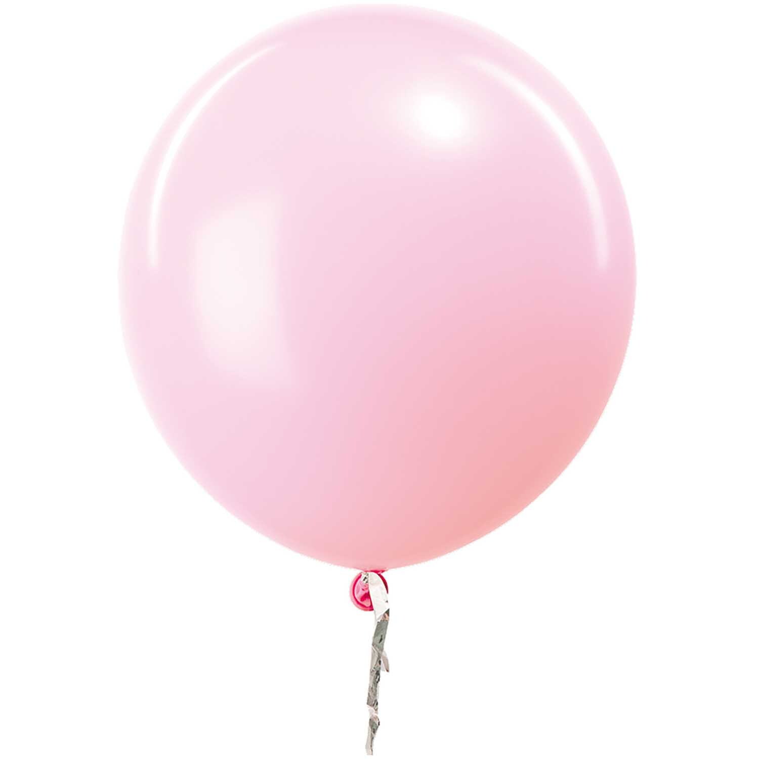Luftballon rosa 30cm 12 Stück: Ein einzelner rosa Ballon von Rico Design, perfekt für festliche Dekorationen.