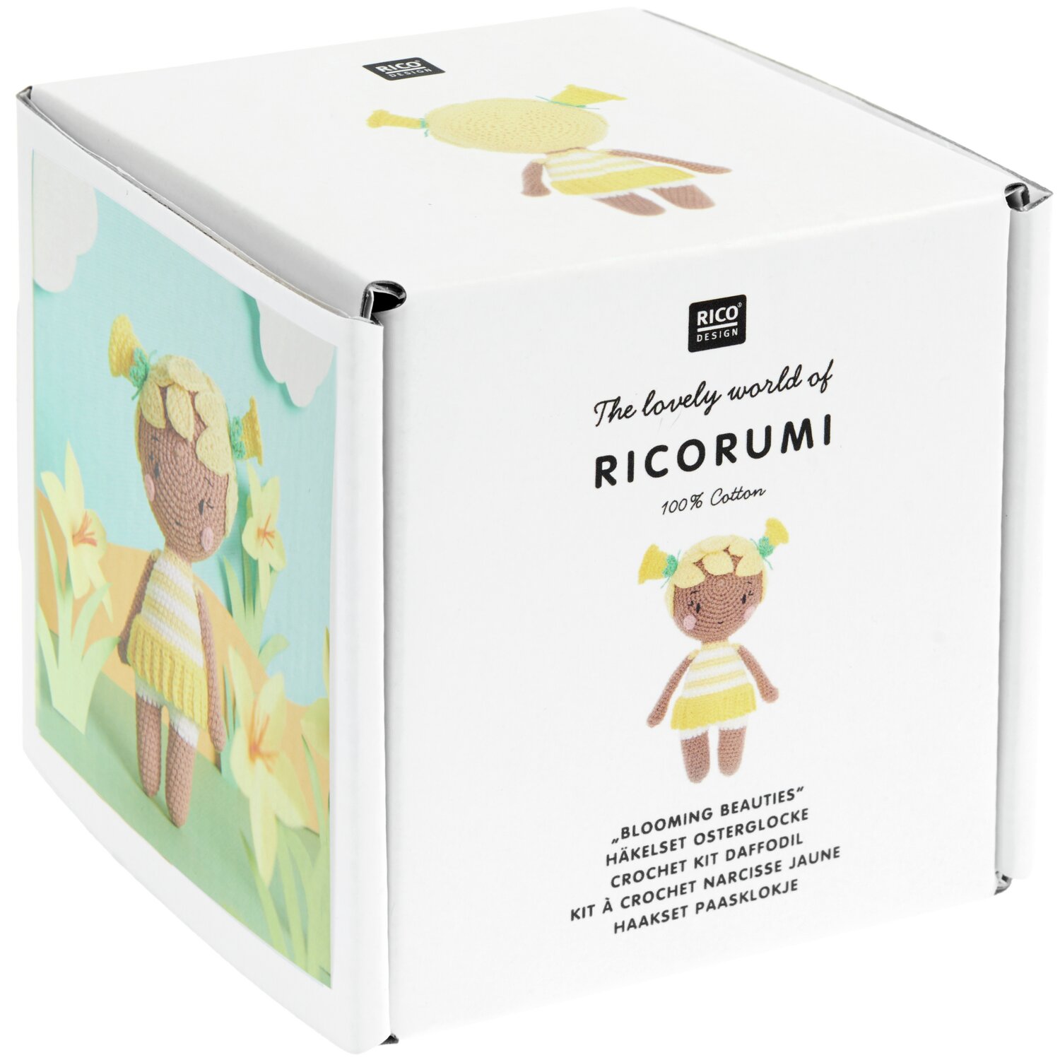 Häkelset Ricorumi Blooming Beauties Osterglocke von Rico Design