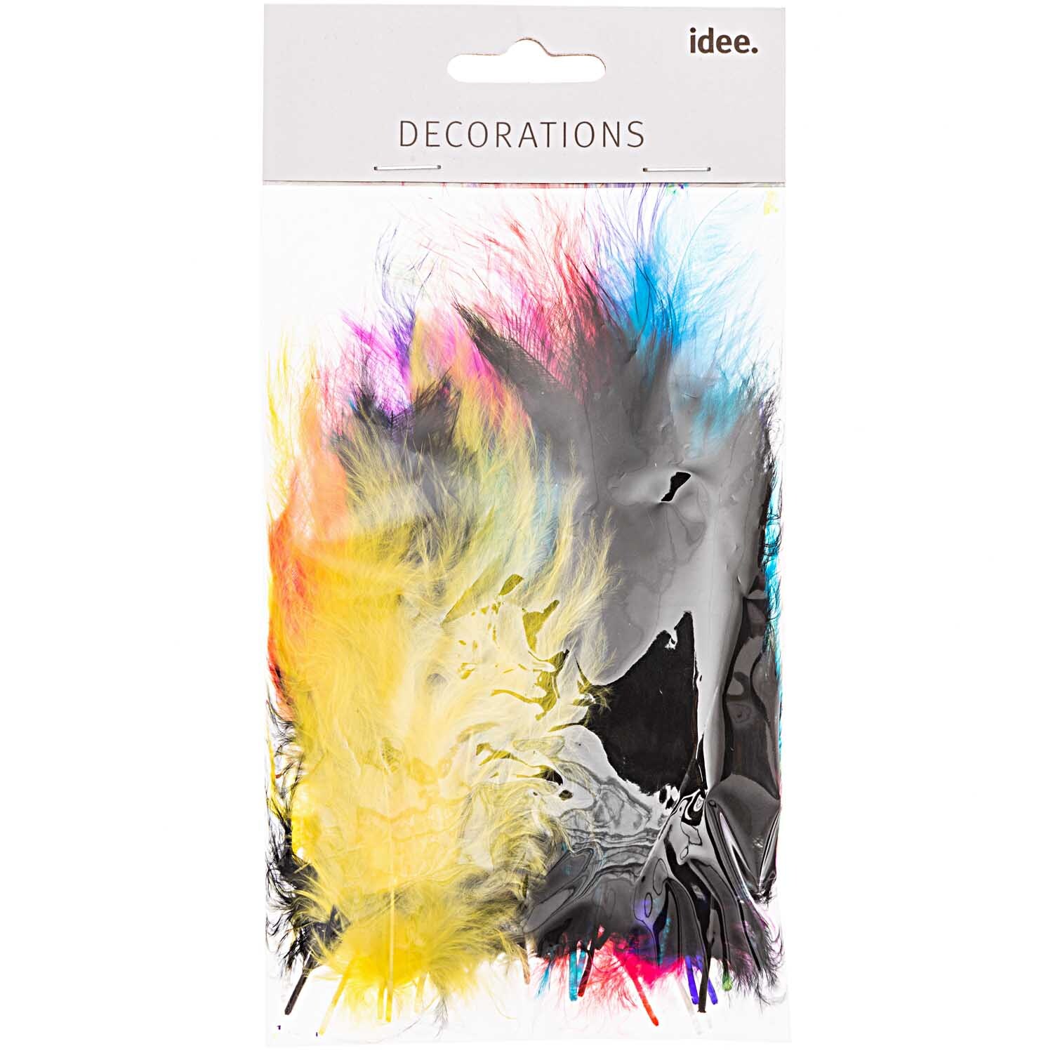 Dekofeder Mix 27 Stück von idee. Creativmarkt 