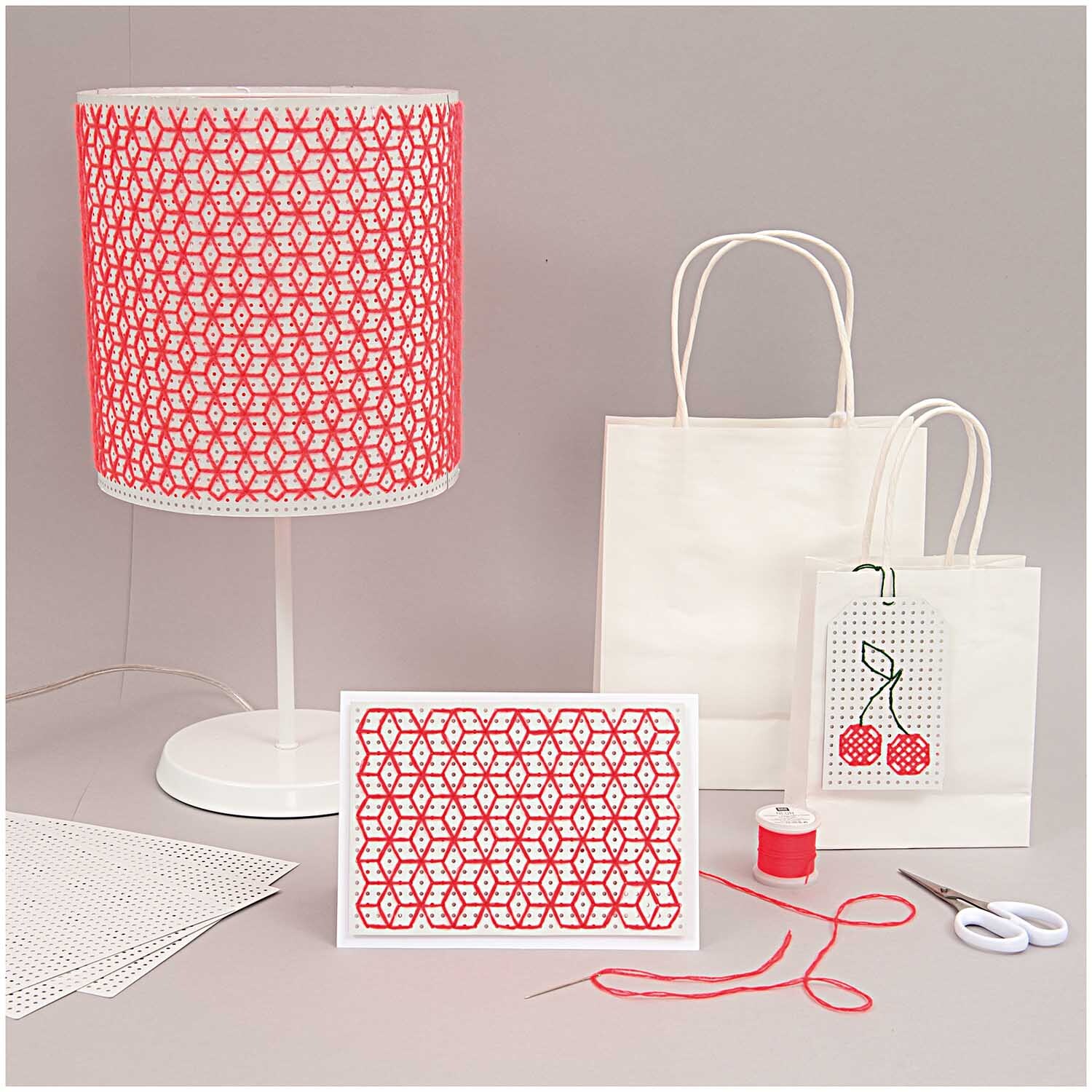 Paper Poetry Stickkarton mehrfarbig 17,5x24,5cm 10 Bogen von Rico Design