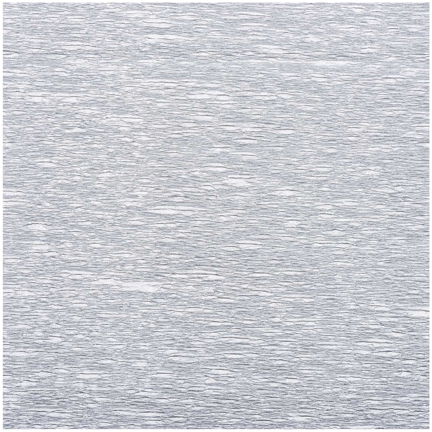 Krepp-Papier 50x250cm in elegantem Silber von Rico Design, ideal für kreative Bastelprojekte.