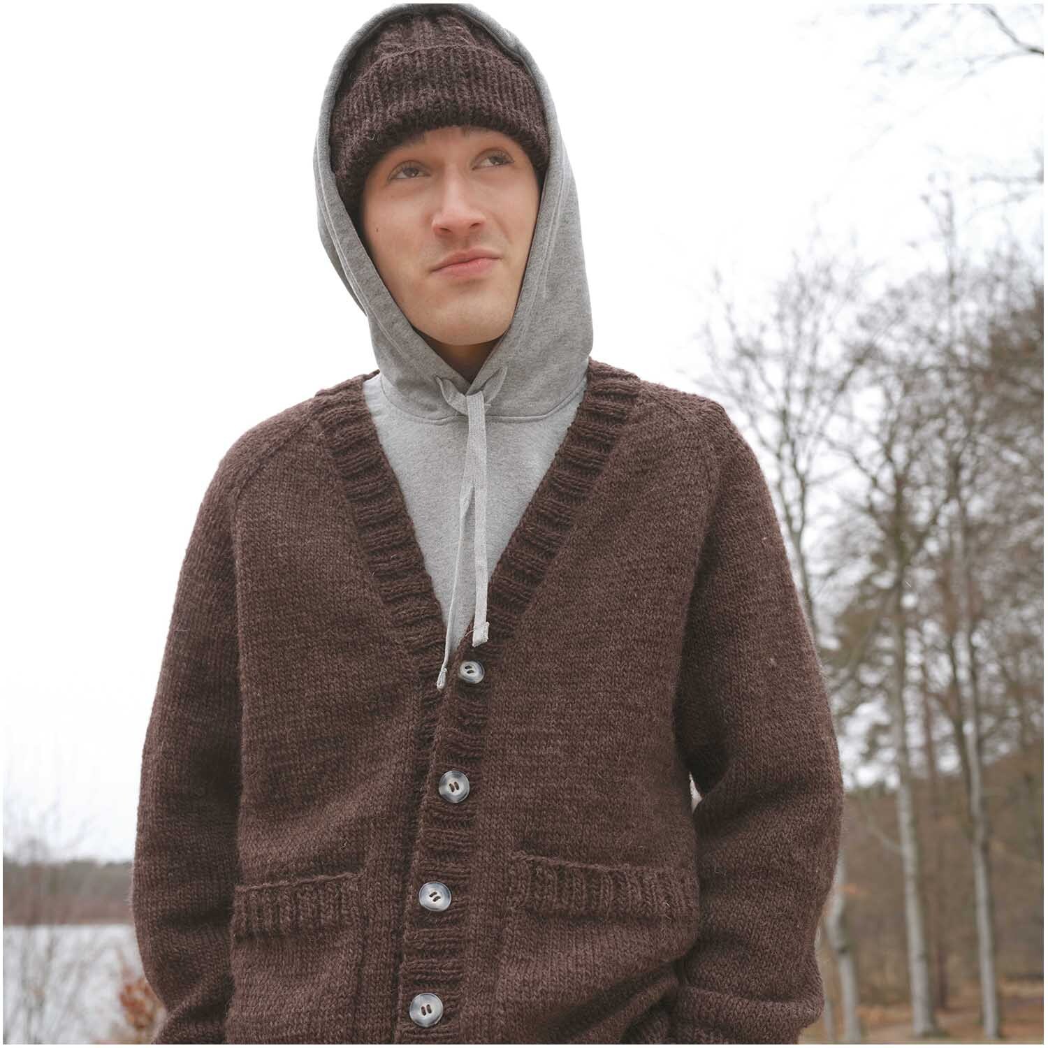 Strickset Cardigan Modell 07 aus Luxury Knits Winter Special von Rico Design