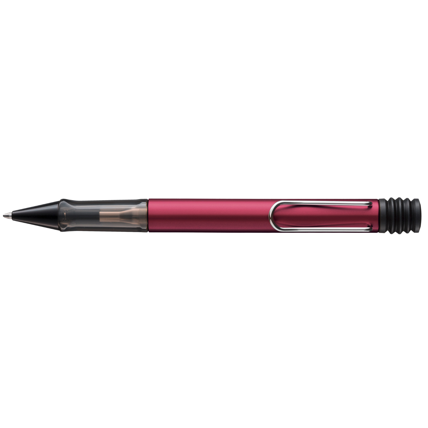 Kugelschreiber AL-star von Lamy in elegantem Schwarz-Purpur, ideal für stilvolles Schreiben.