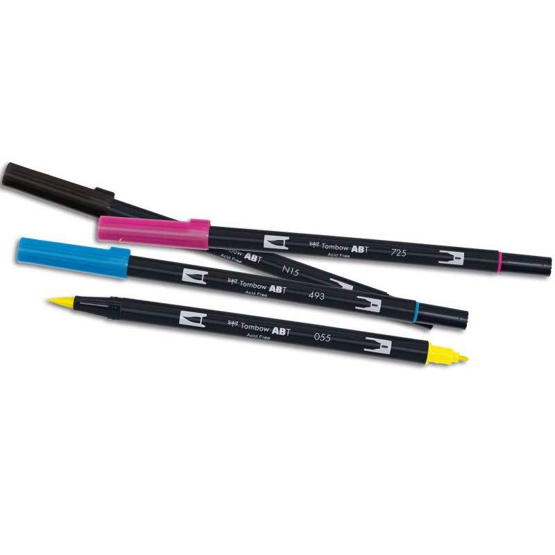 ABT Dual Brush Pen Farbe Black N15 von Tombow Pen & Pencil 