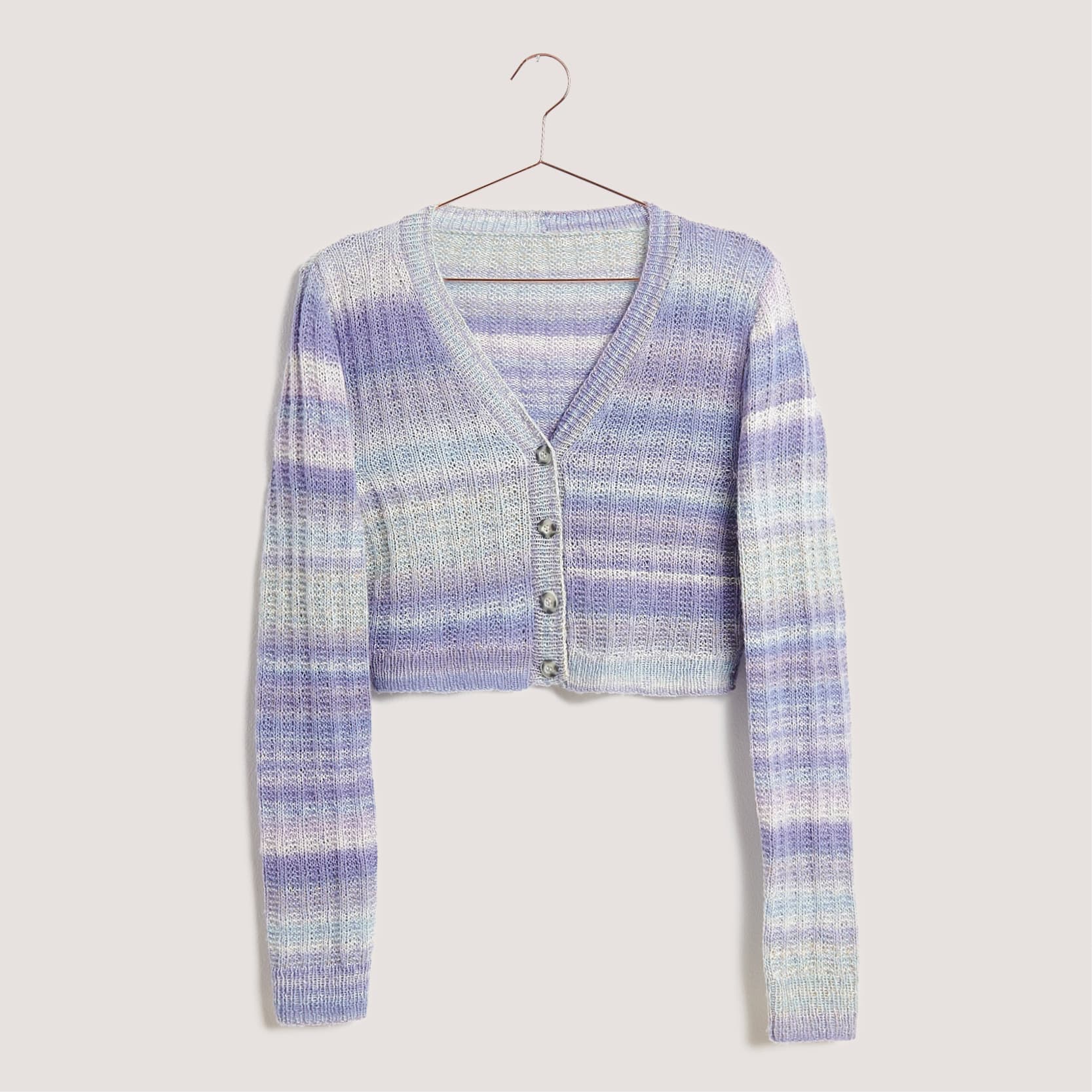 Gestrickte Jacke: Modell 28 aus dem Heft Lovewool No. 18