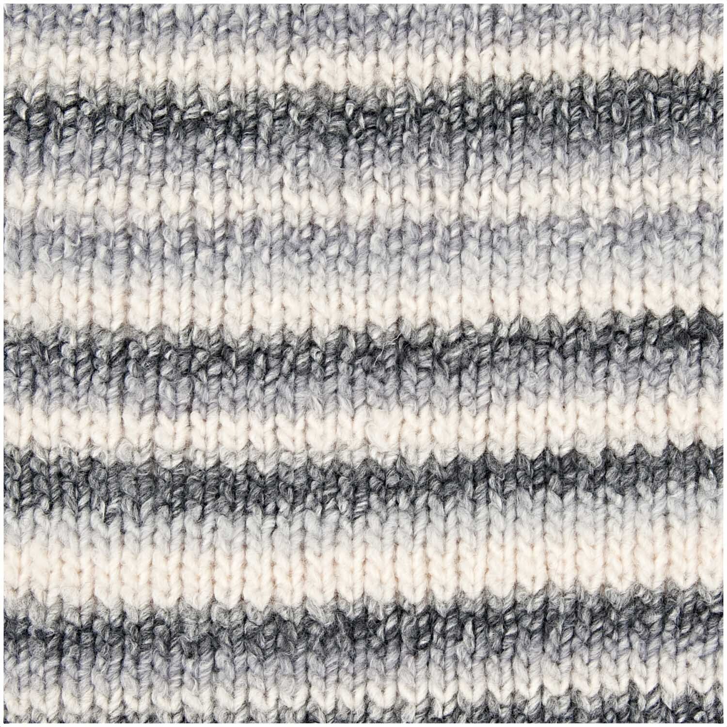 Creative Melange Big super chunky: Ein 100g Knäuel von Rico Design in Grau, ideal für warme, voluminöse Strickprojekte.