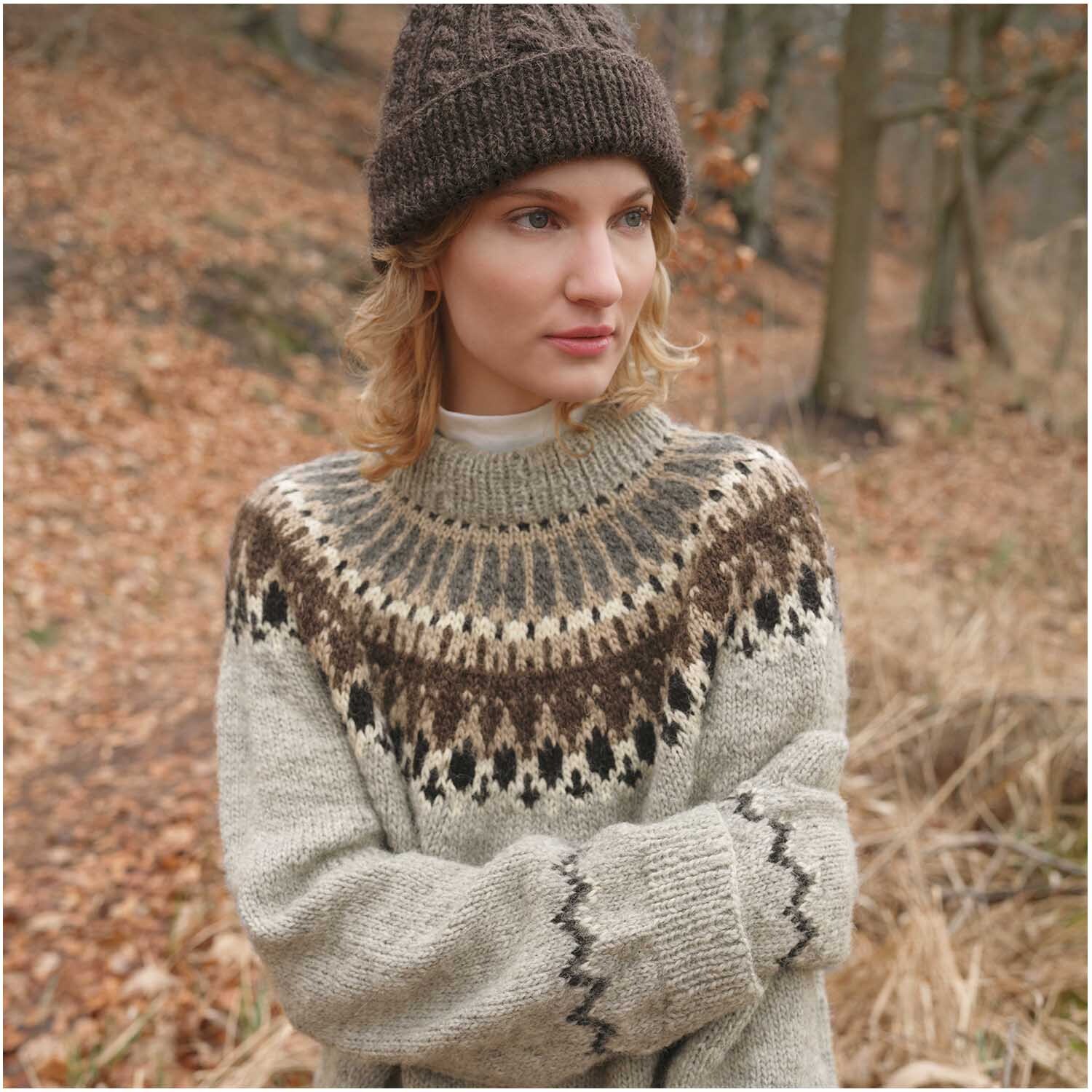 Strickset Pullover Modell 06 aus Luxury Knits Winter Special Damen von Rico Design