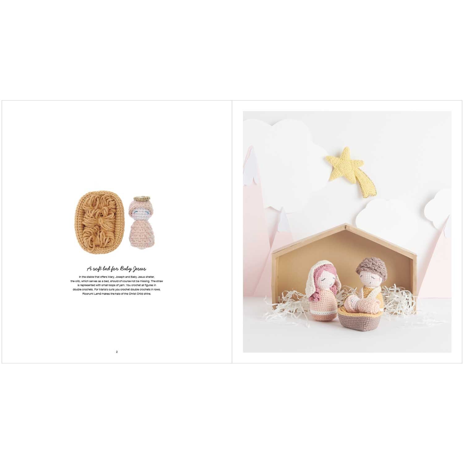 Ricorumi Weihnachtskrippe englisch von Rico Design