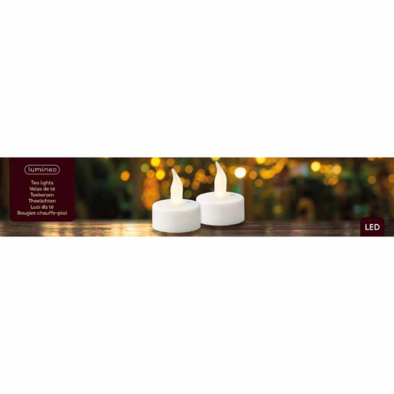 LED Teelicht weiß-gelb 5cm 1 Stück von Kaemingk 
