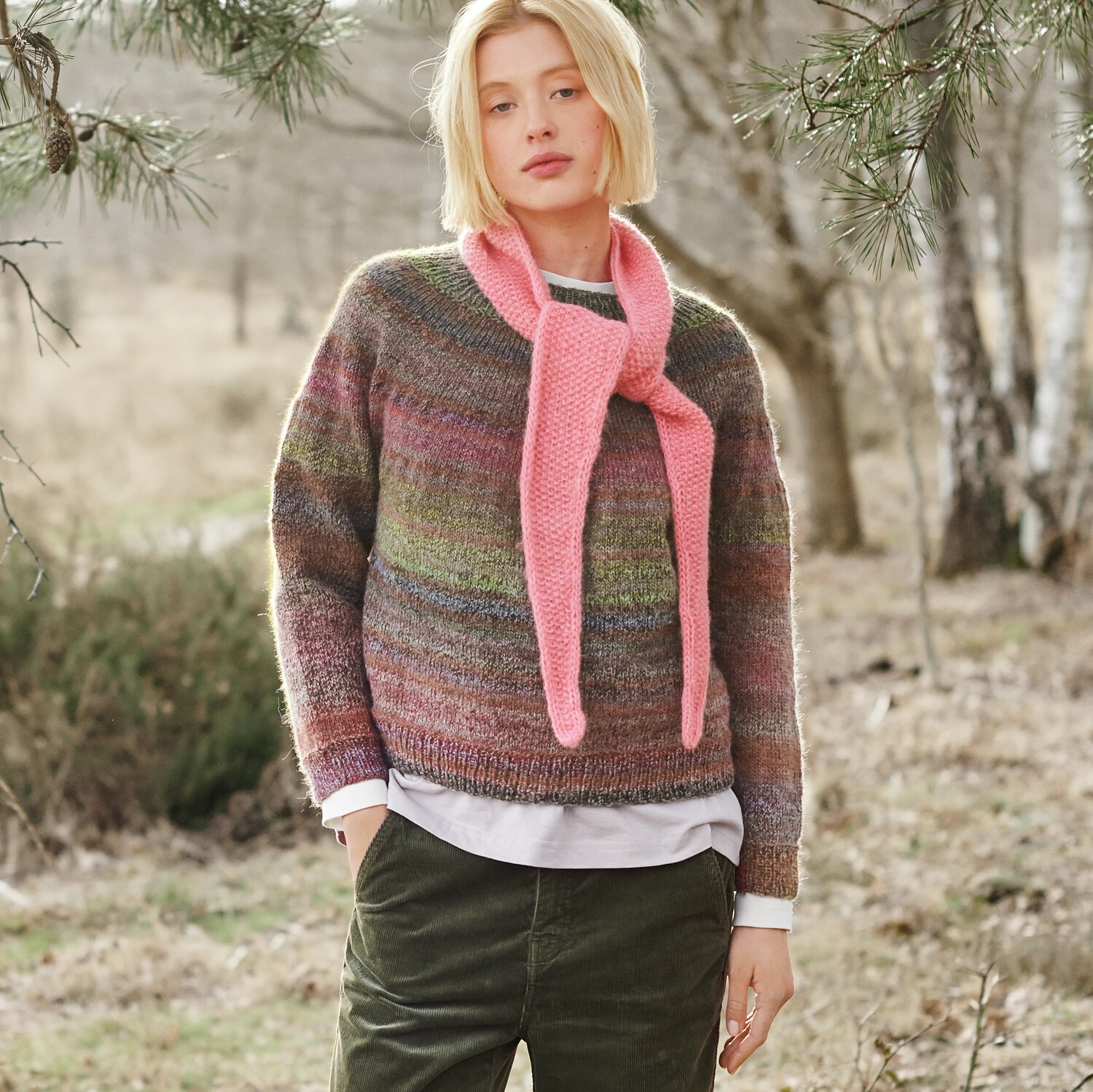 Strickset Pullover Modell 35 aus Lovewool No. 21 von Rico Design