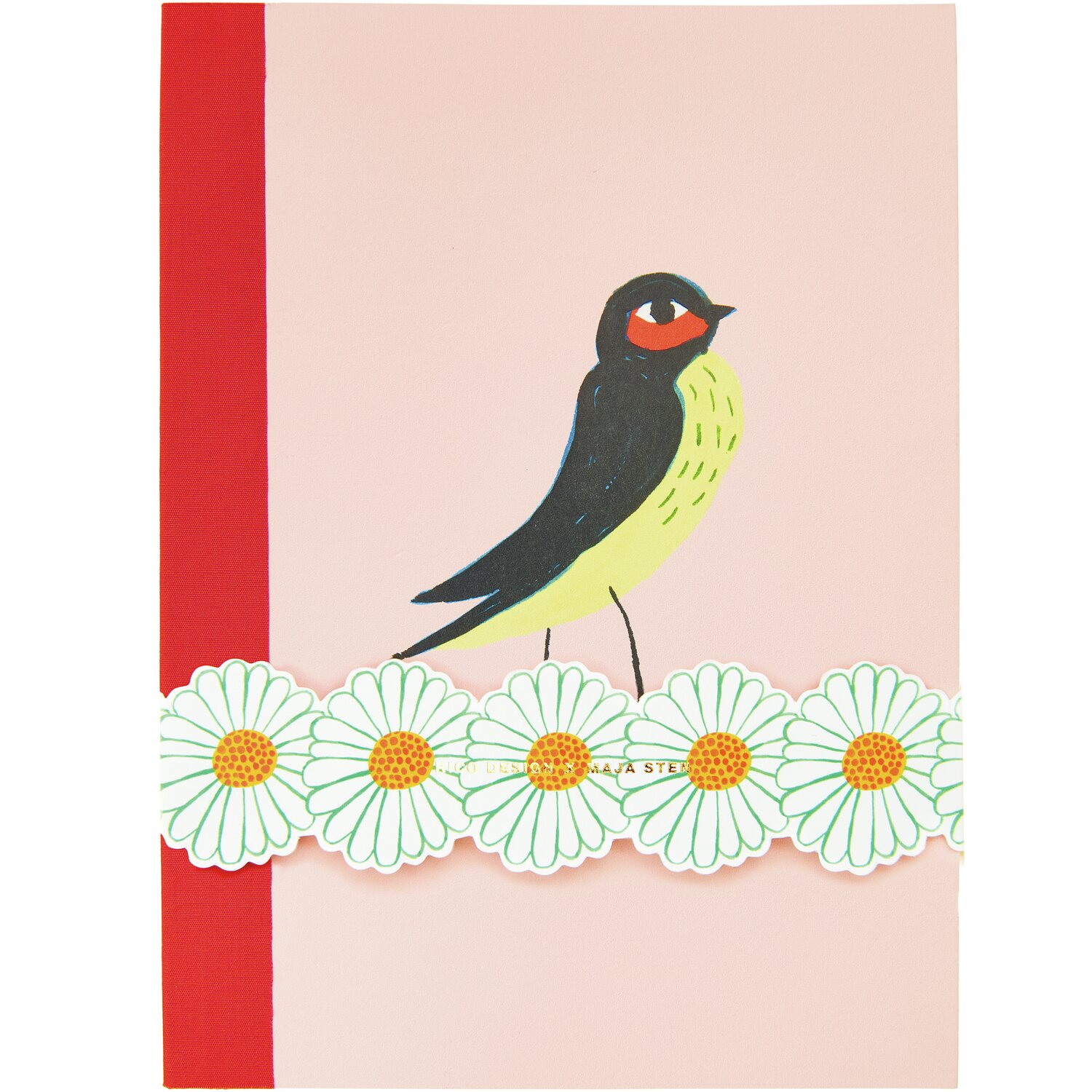 Notizbuch Midsommar Magic Vogel 14,5x18cm von Rico Design