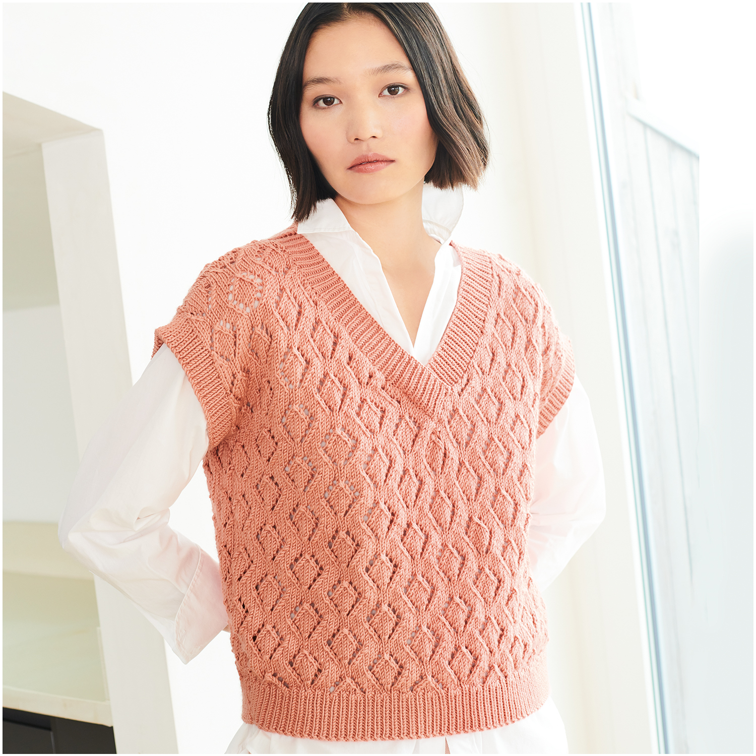 Strickset Pullunder Modell 05 aus Lovewool Nr. 18 von Rico Design