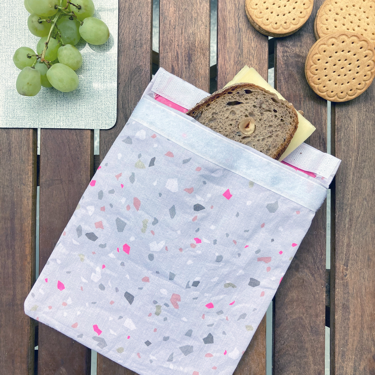 Nähanleitung Zero Waste Brotbeutel von idee. Creativmarkt