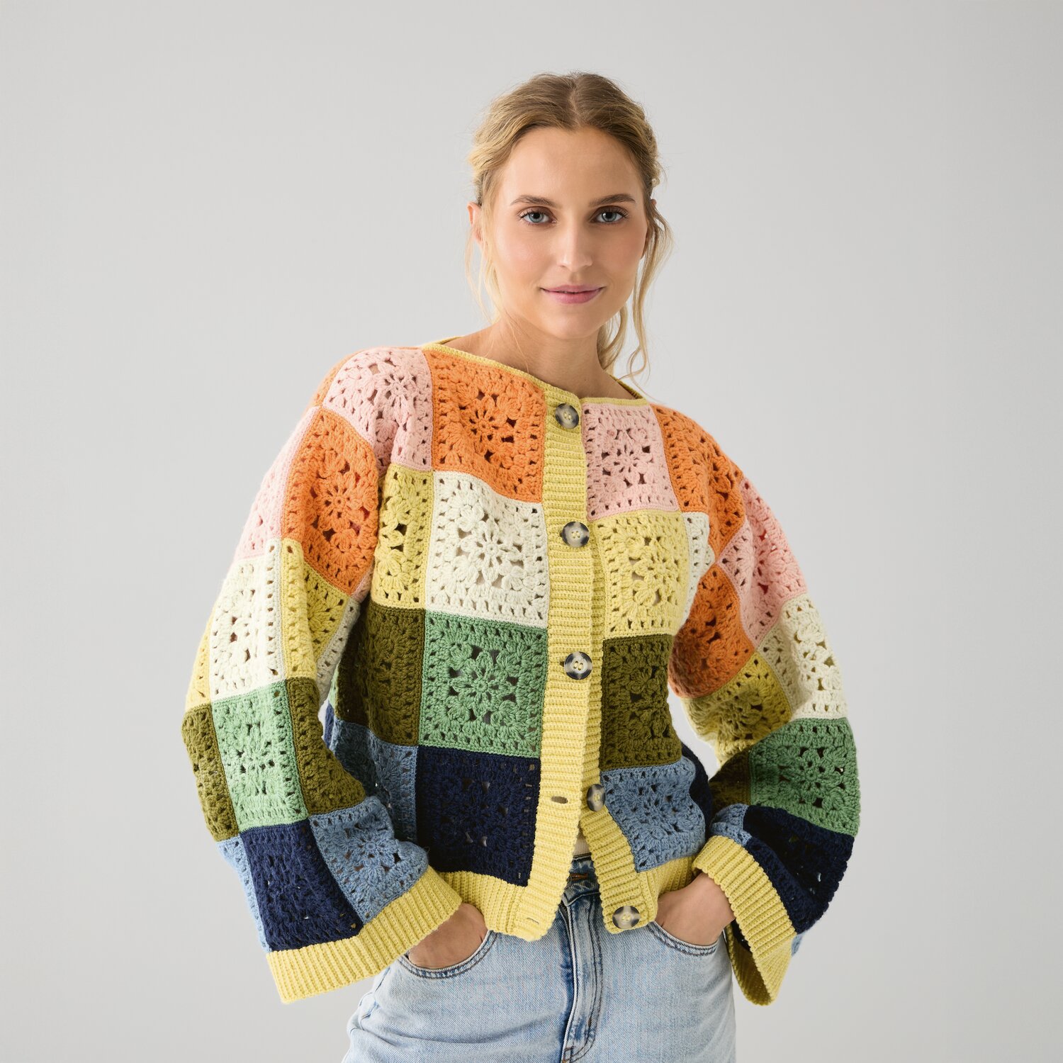 Häkelset Jacke Modell 01a aus Die Neue Masche No. 15 von idee. Creativmarkt