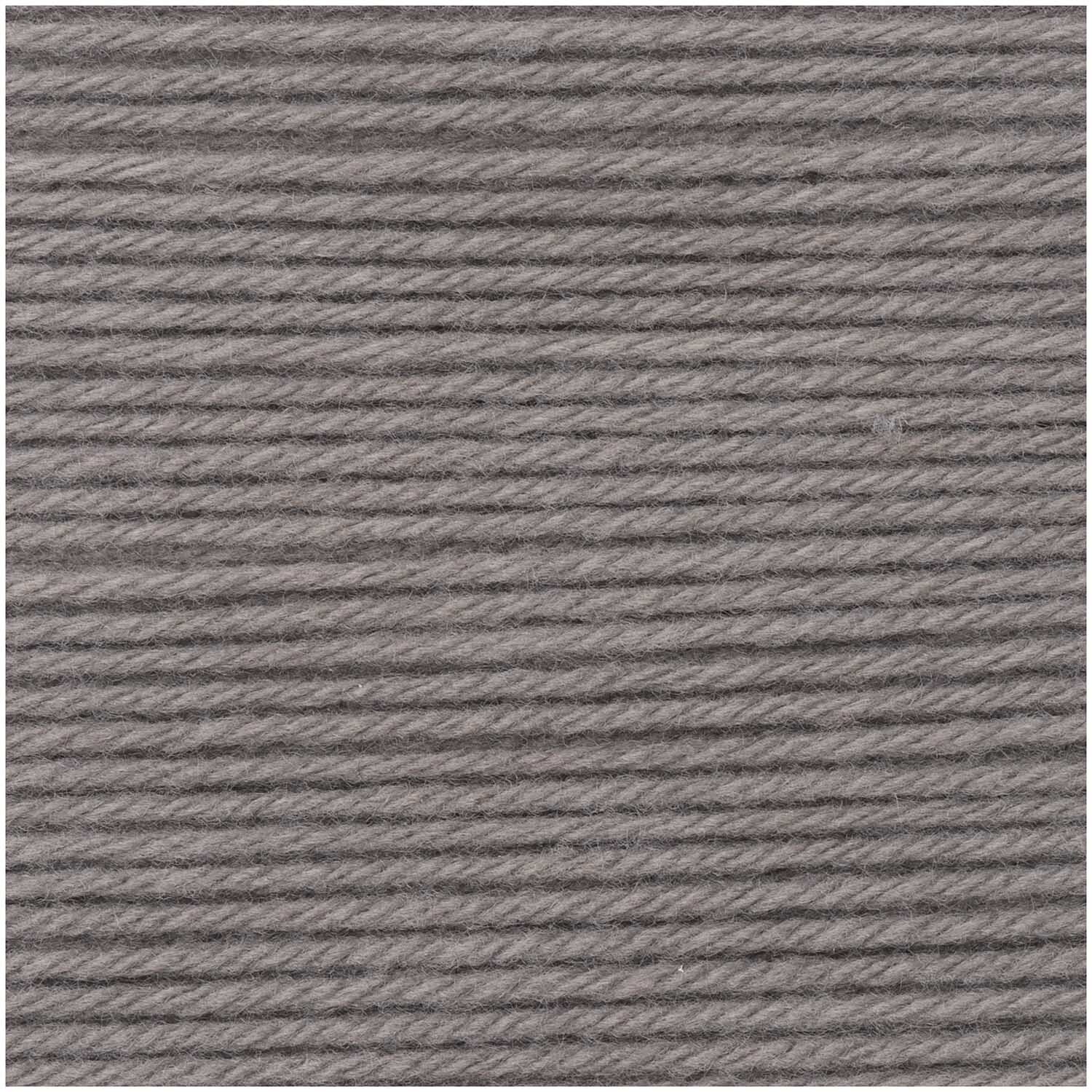 Rico Baby Classic dk: Stahlgraues Garn von Rico Design, ideal für Strickprojekte, 50g 165m.