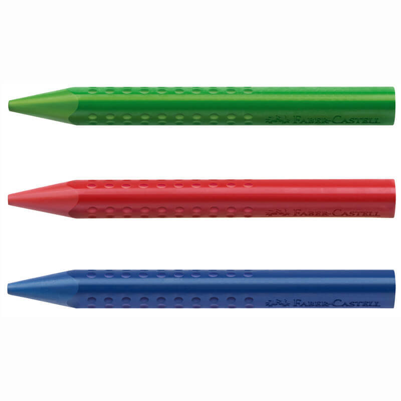 Grip radierbare Kreide Jumbo 12-teilig von Faber-Castell 
