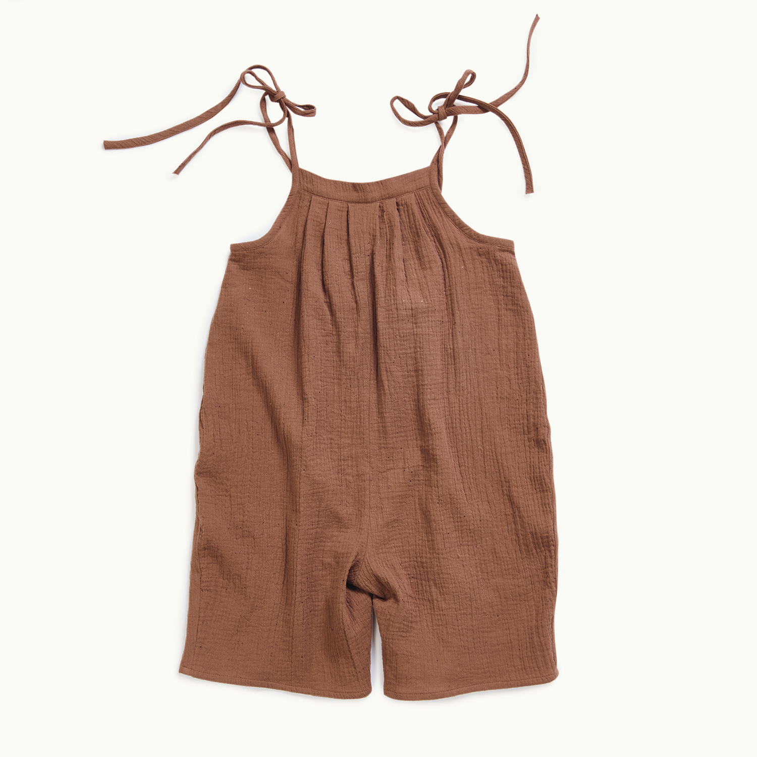 Nähanleitung Latzhose aus Krinkelmusselin von Rico Design
