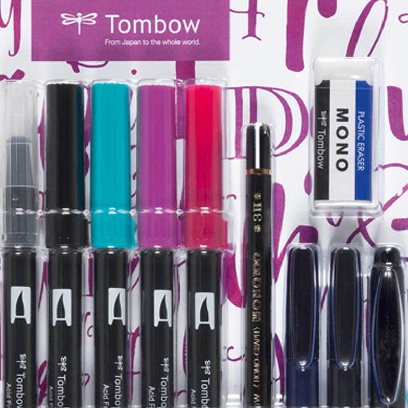 Tombow Lettering Set Advanced designed by Frau Hölle von Royal Talens