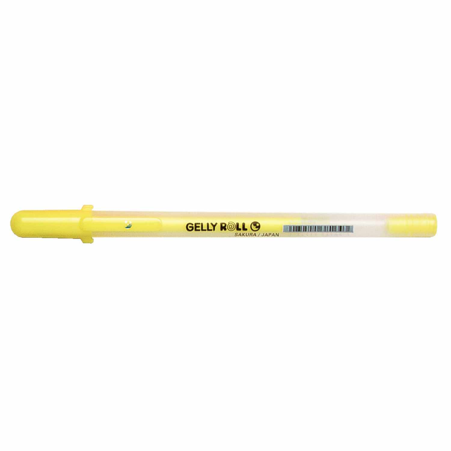 Gelly Roll Moonlight Gelstift in leuchtendem Gelb von SAKURA, ideal für kreative Projekte.