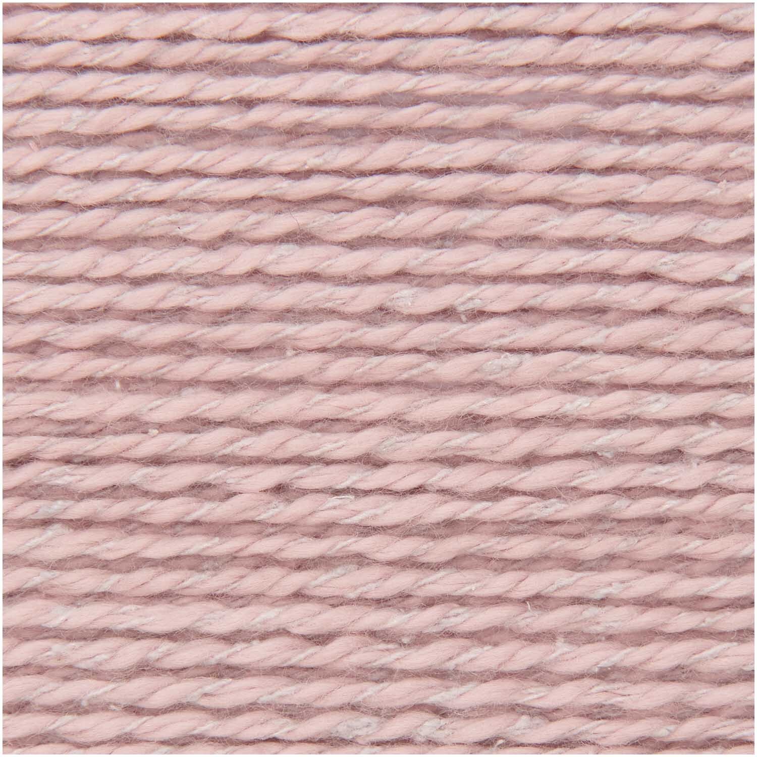 Luxury Organic Cotton Silk dk 120m 50g Farbe Altrosa von Rico Design