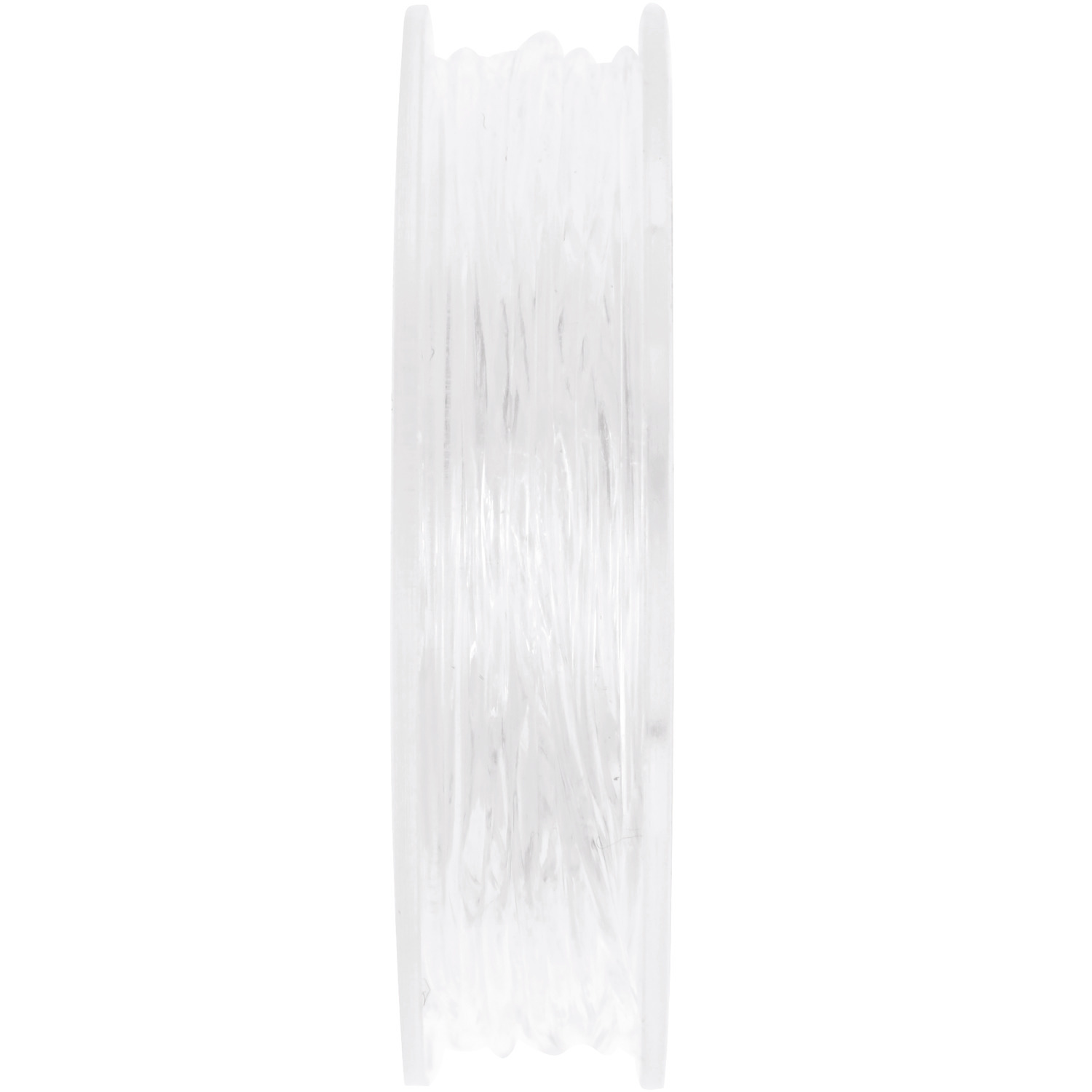 itoshii Perlonfaden elastisch transparent 1mm 3m auf einer Spule von Rico Design, ideal für Schmuckherstellung und Handwerksprojekte.