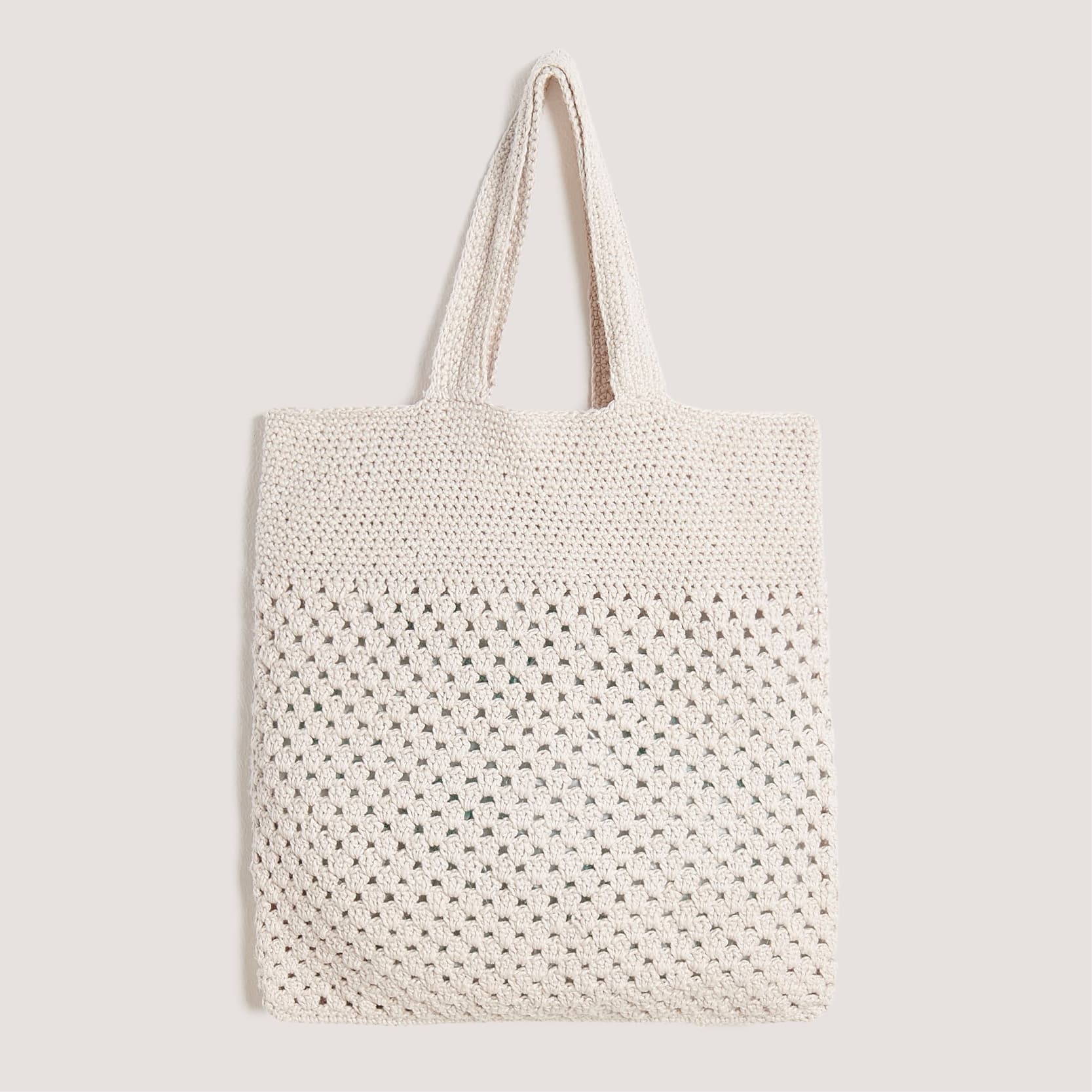 Gehäkelte Tasche: Modell 03 aus dem Heft Lovewool No. 18