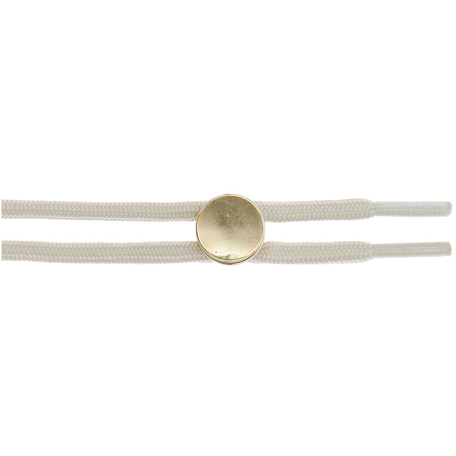 Itoshii - Ponii Beads Verschlüsse aus Metall, 14x9mm, 6 Stück, von Rico Design in Gold, auf weißem Hintergrund.