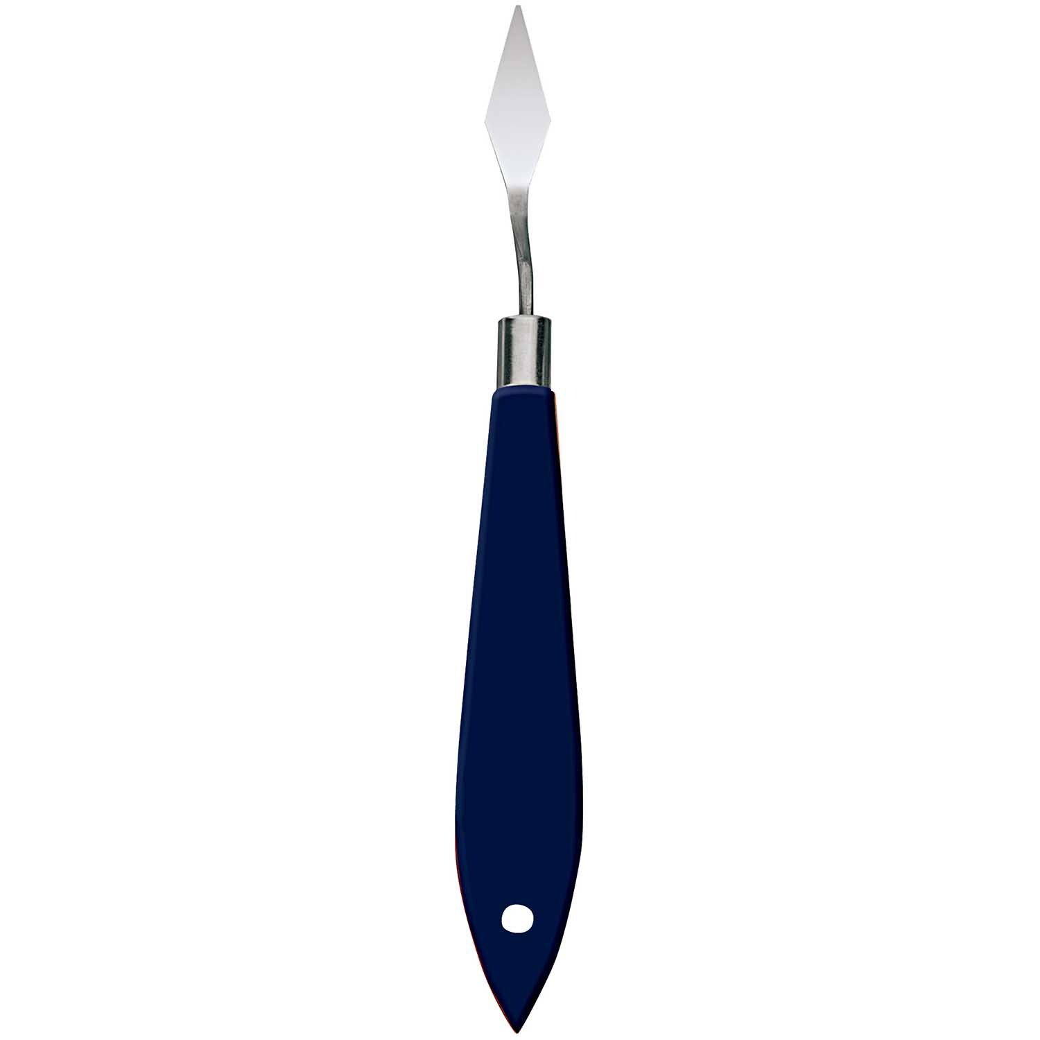 Spachtel blau Nr.1 von Rico Design mit blauem Griff und silberner Klinge, ideal für Künstler.
