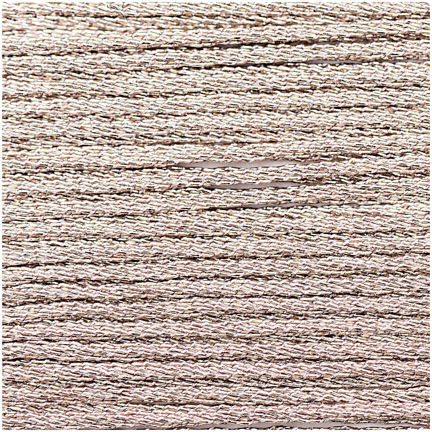 Sticktwist Metallic No. 04 40m, glänzendes Stickgarn von Rico Design in schimmerndem Metallton, feine Struktur für dekorative Stick- und Handarbeitsprojekte