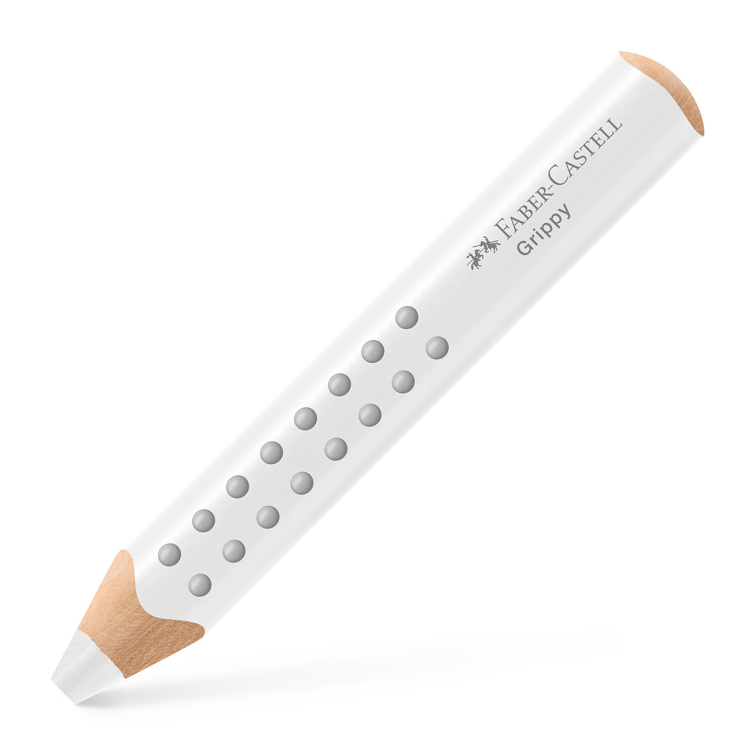 Buntstift Grippy Farbe Weiß von Faber-Castell 