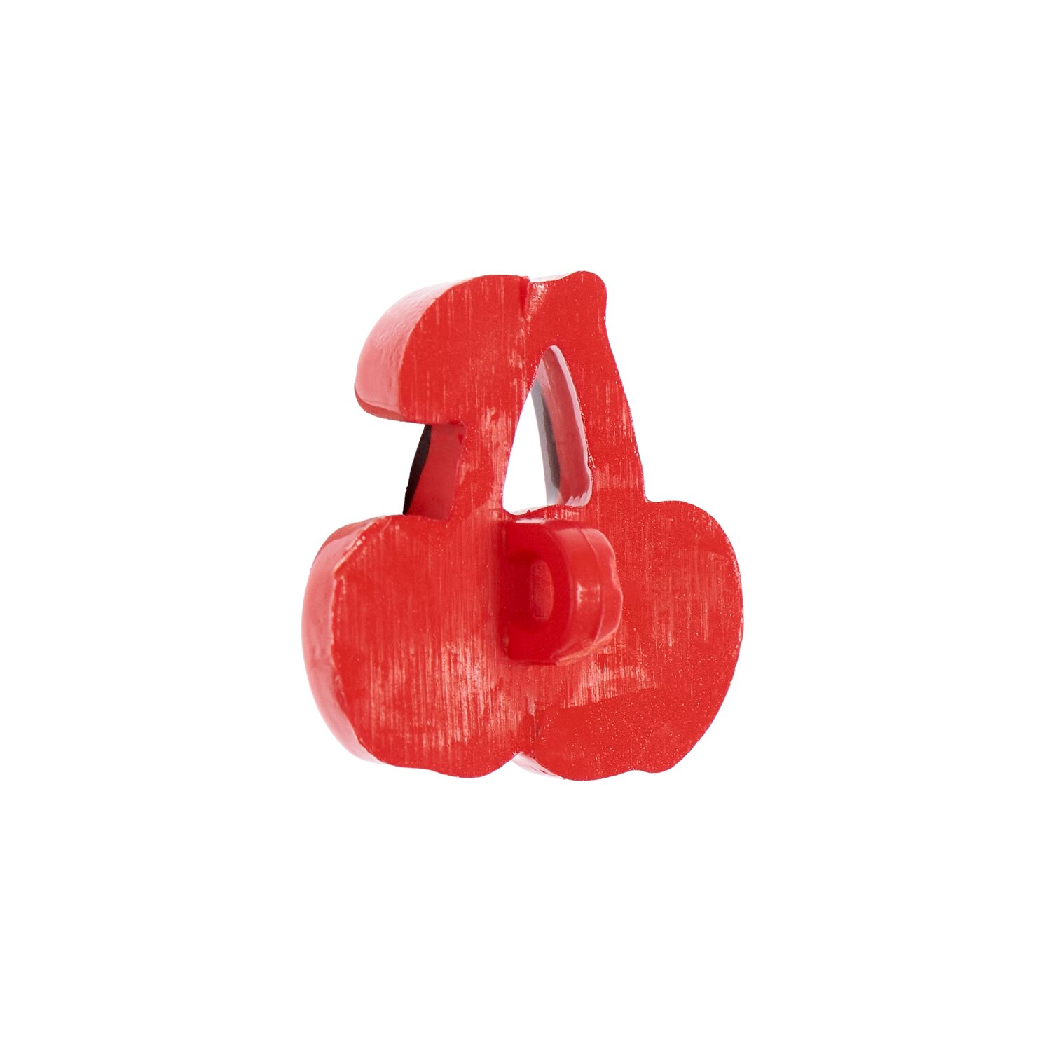 Knöpfe Kirsche Rot 1,7x1,7cm 4 Stück von Rico Design