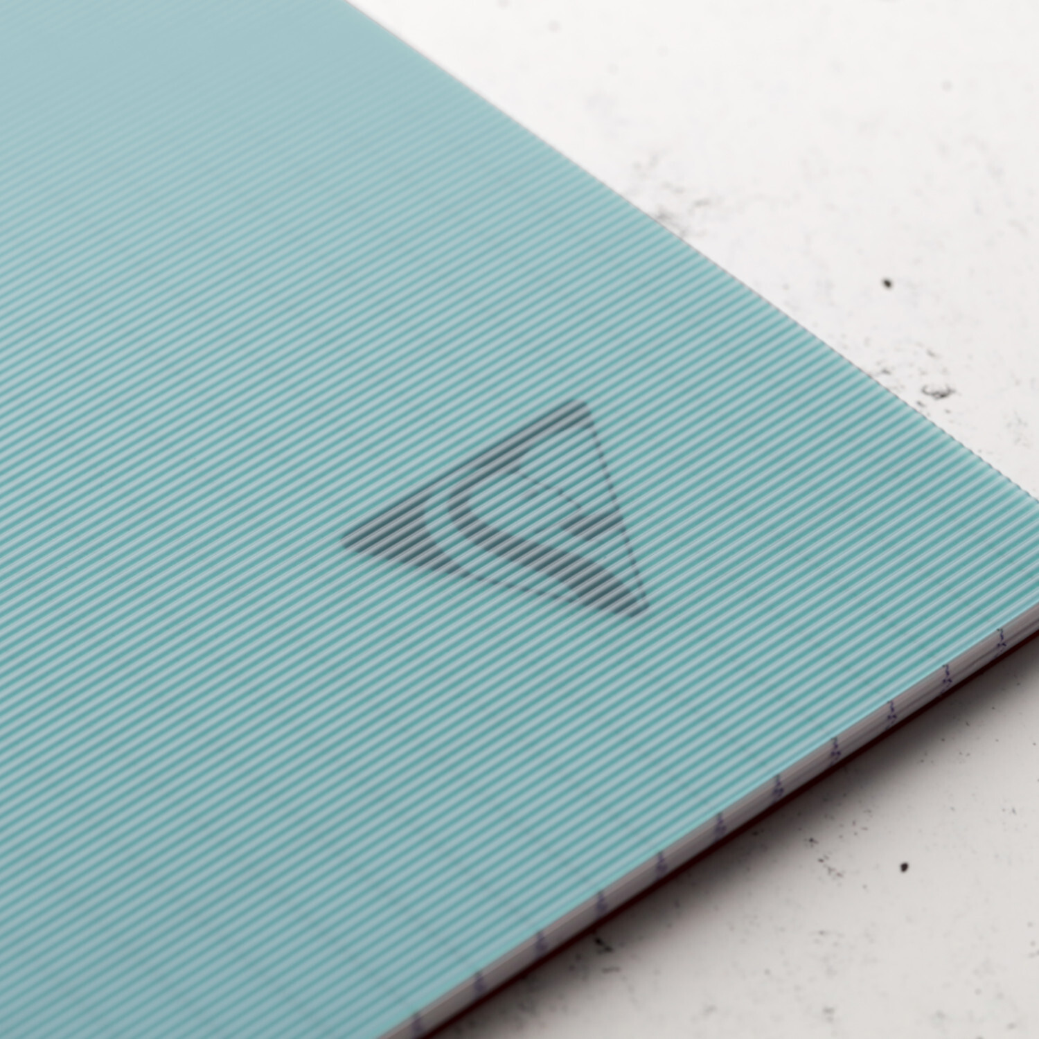 Spiralbuch A5 karriert 90 Blatt 90g/m² Farbe Blaue Lagune von Clairefontaine-Rhodia