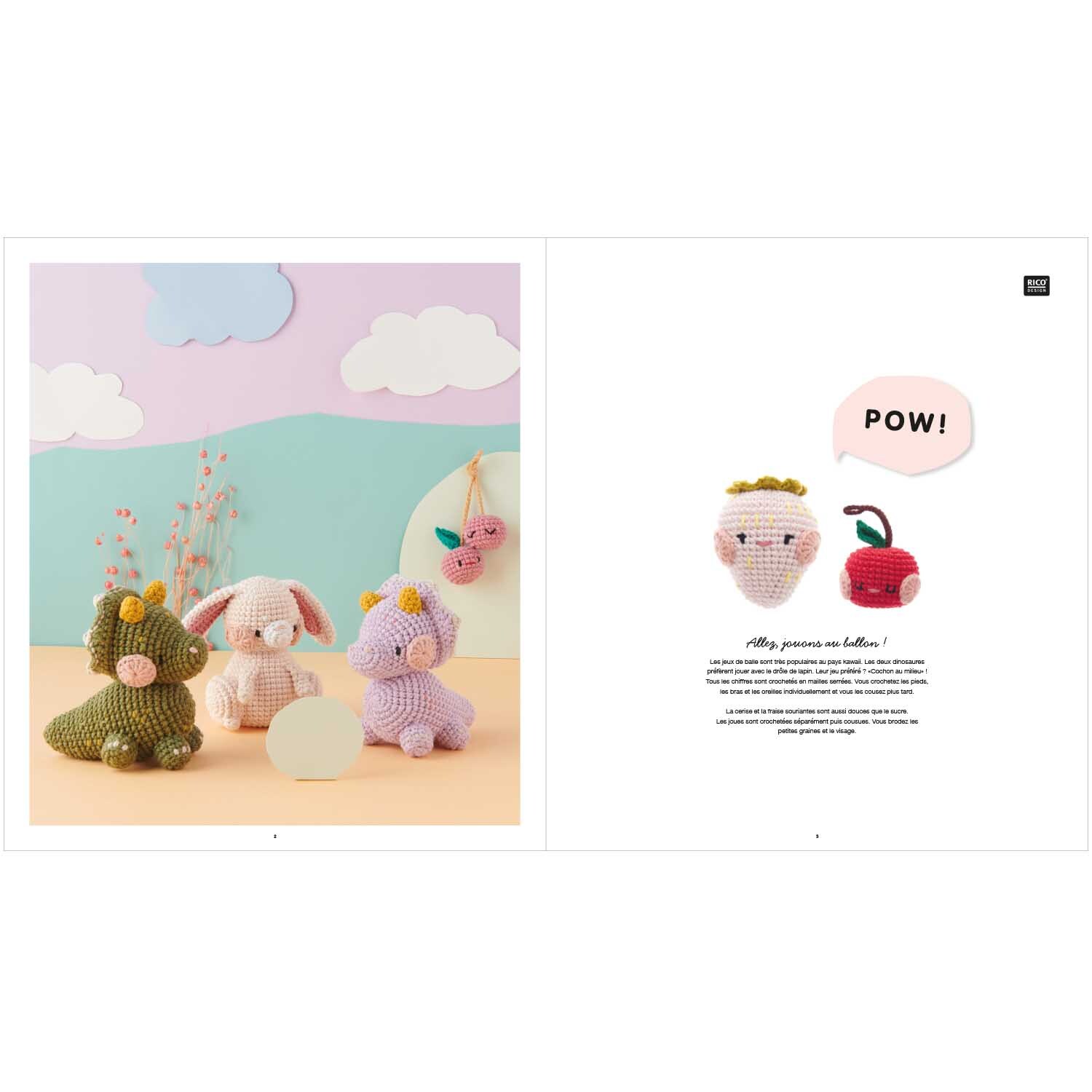Ricorumi Cute, Cuter, Kawaii französisch von Rico Design