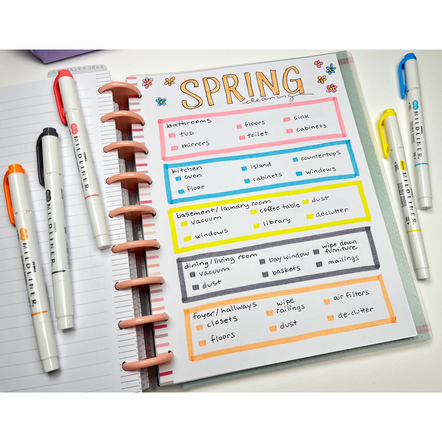 Mildliner Set Friendly 5-teilig von ZEBRA PEN (UK) 