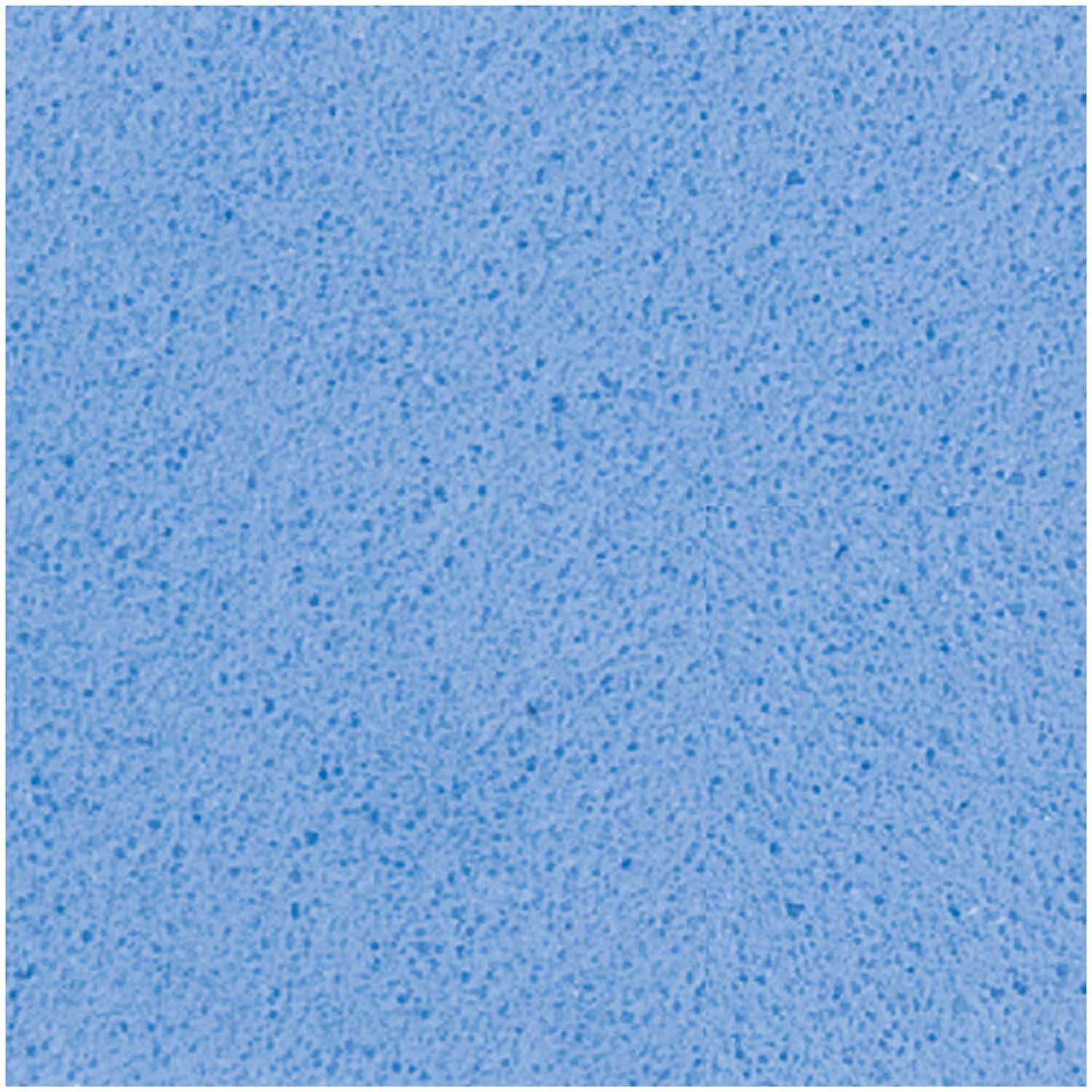 Moosgummiplatte 30x40cm 2mm in Hellblau von Rico Design, ideal für kreative Bastelprojekte.