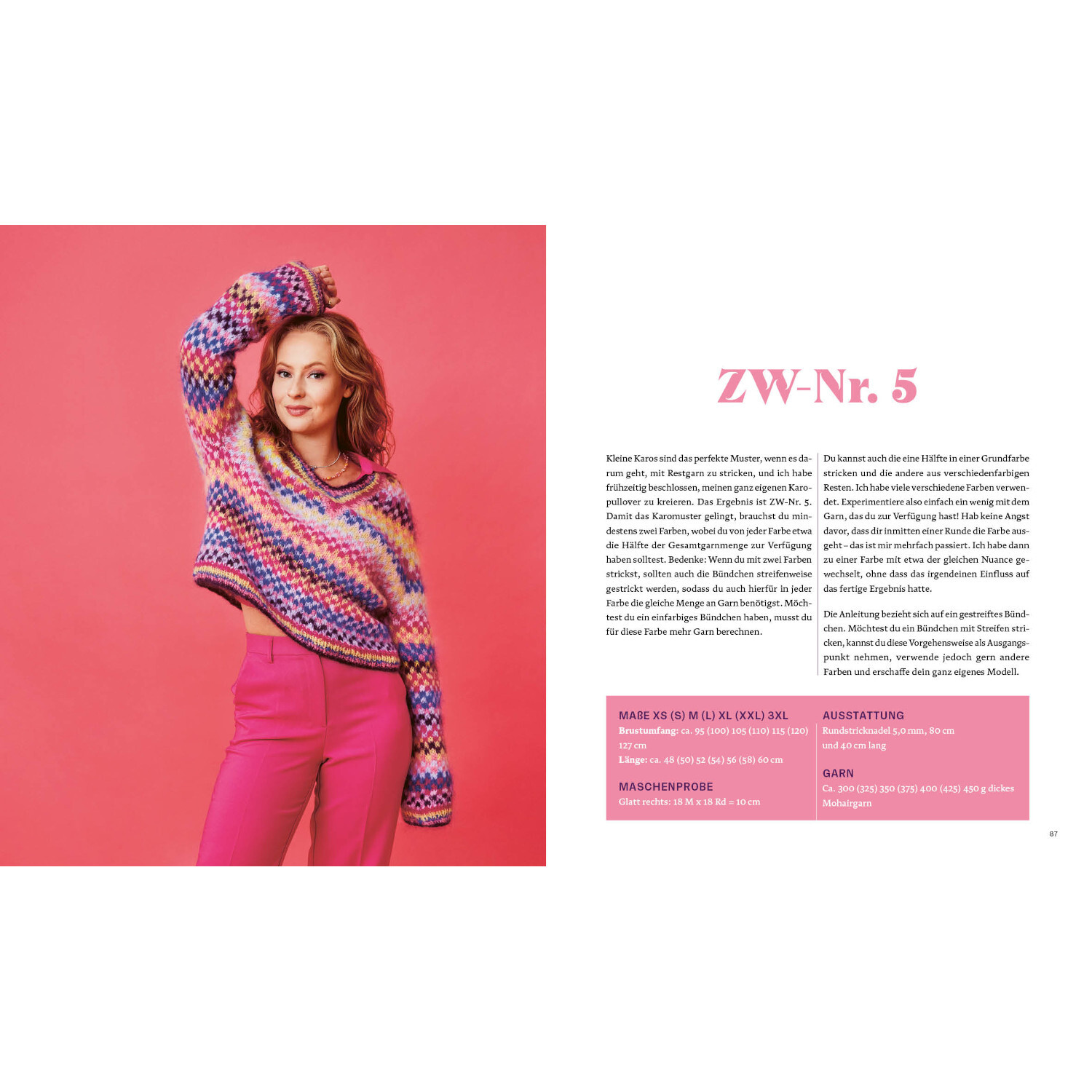 Restgarn-Remix Stricken: Ein inspirierendes Buch von EMF, das kreative Strickideen mit übrig gebliebenem Garn präsentiert.