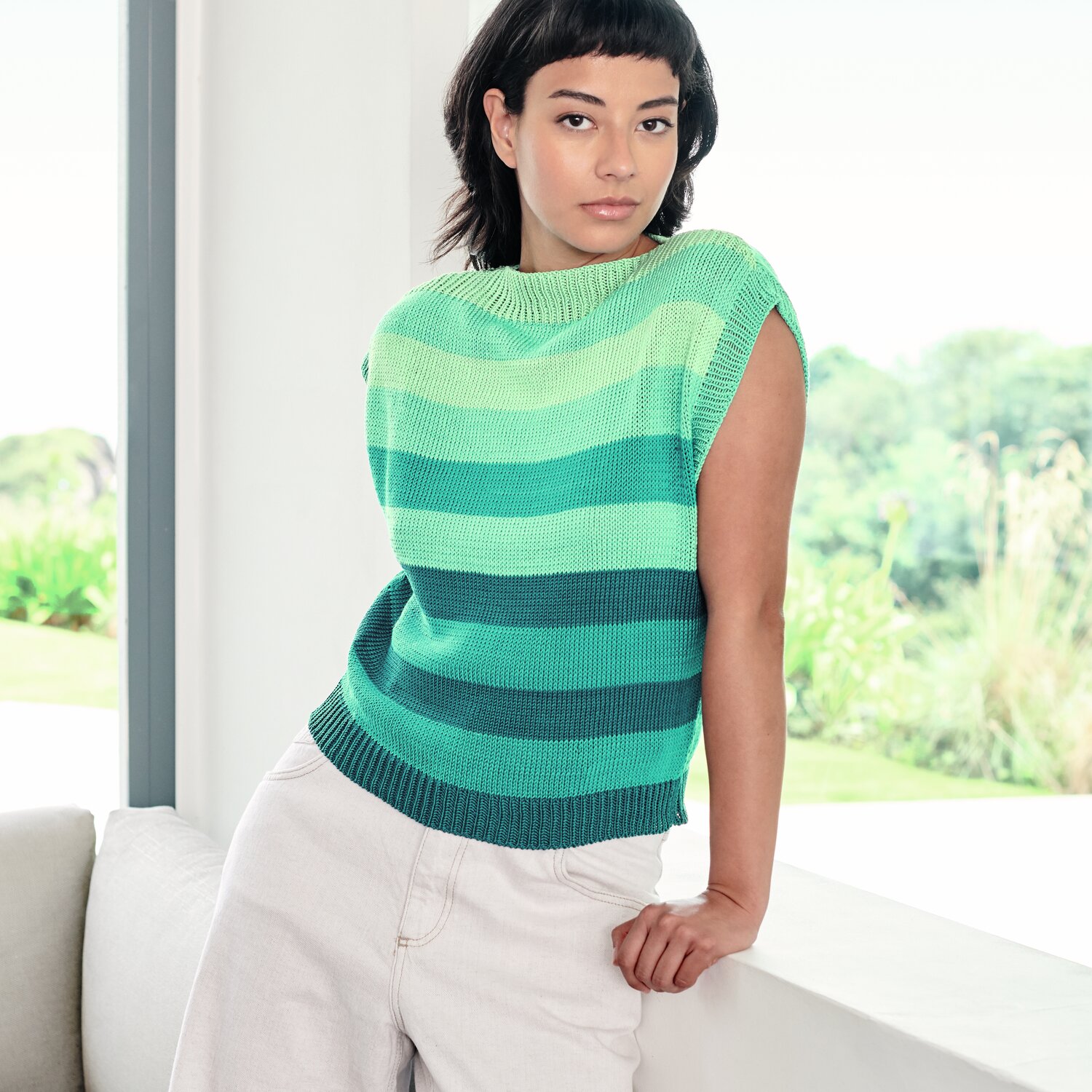 Strickset Pullunder Modell 04b aus Lovewool No. 20 von Rico Design