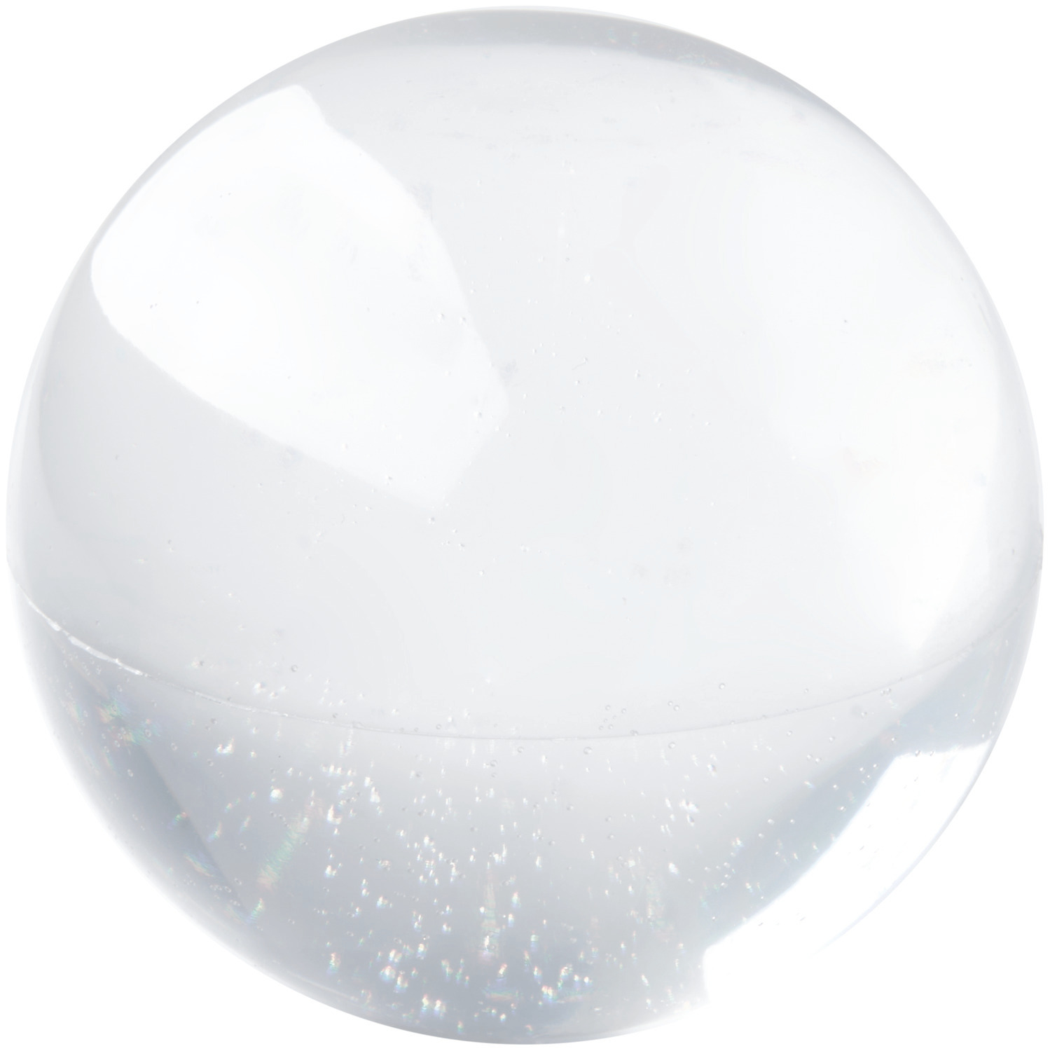 Silikon Gießform Kugel für Epoxidharz von Rico Design, transparent, kugelförmig, Ø9cm.