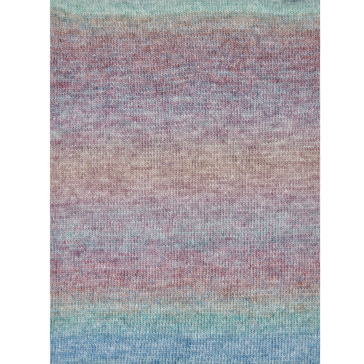Creative Painted Power Cotton dk, sanfte Farbverläufe in Blau und Rosa, 100g 300m, ideal für Strickprojekte.