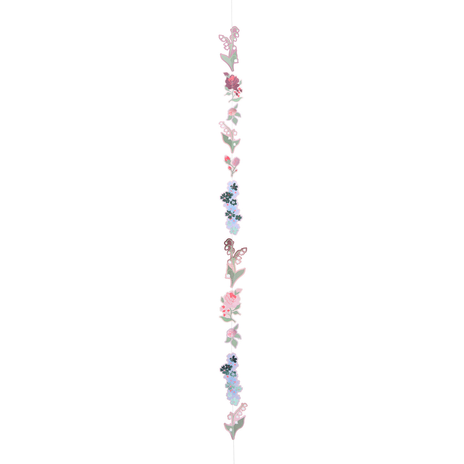 Paper Poetry Genähte Girlande Vergissmeinnicht 2,3m von Rico Design