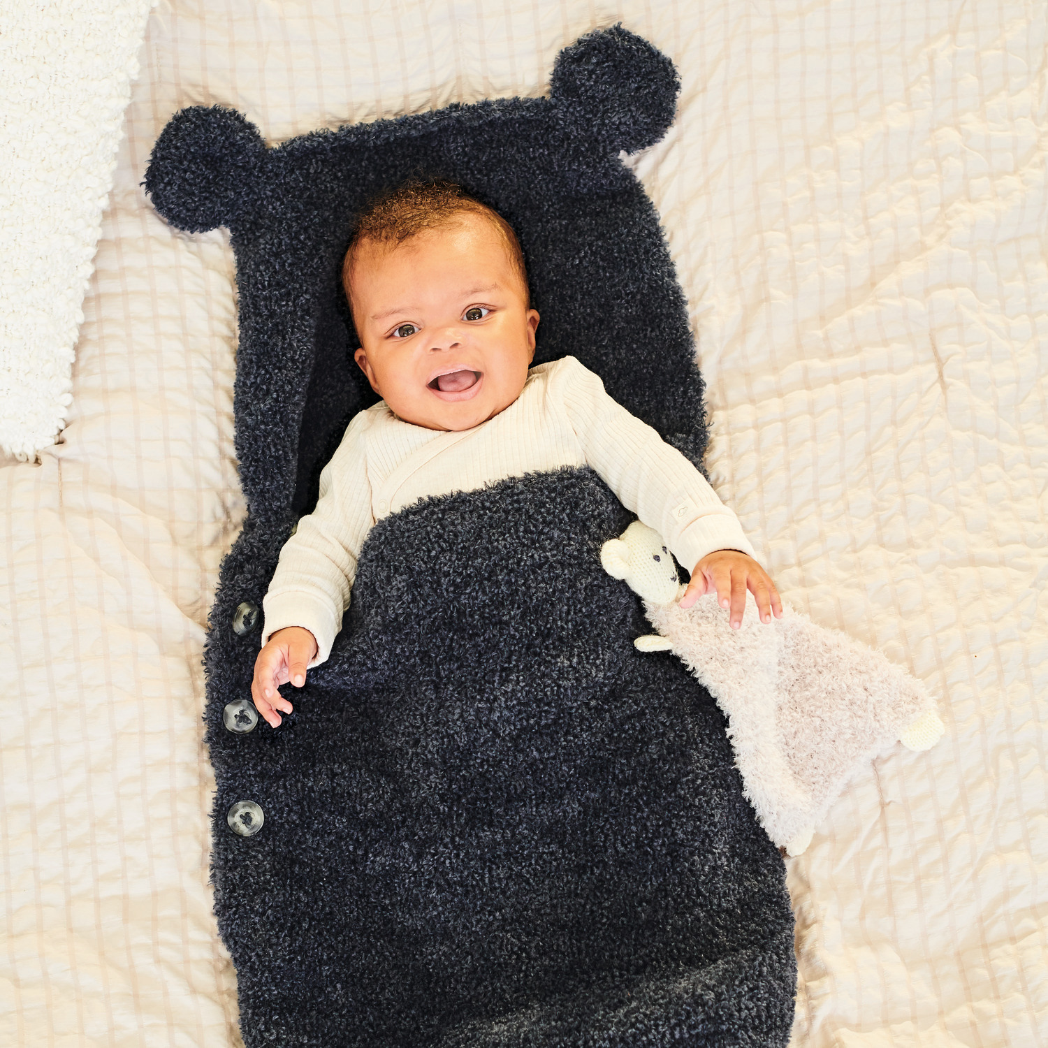 Strickset Schlafsack Modell 24 aus Rico Baby 040 von Rico Design