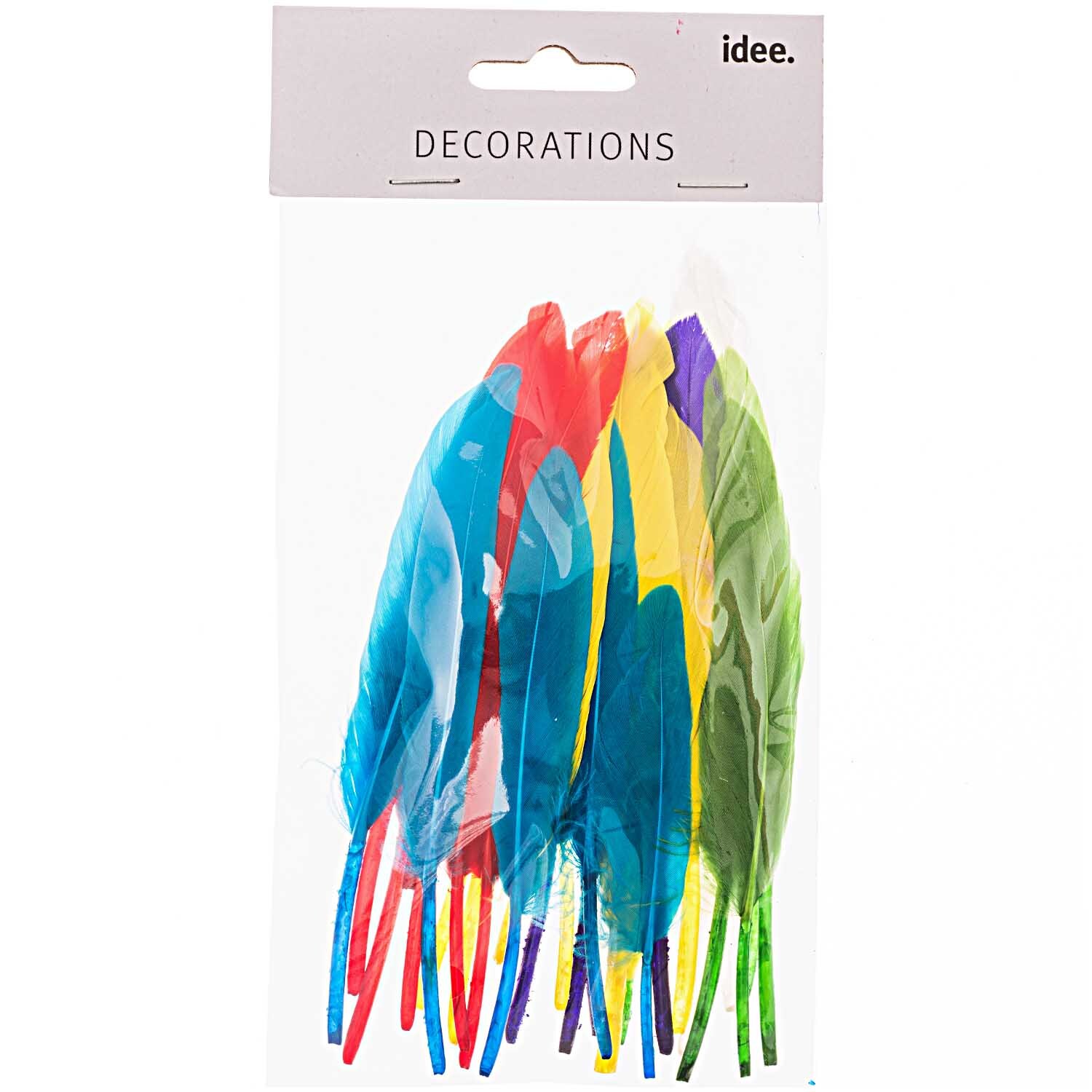 Federn Mix 24 Stück von idee. Creativmarkt 