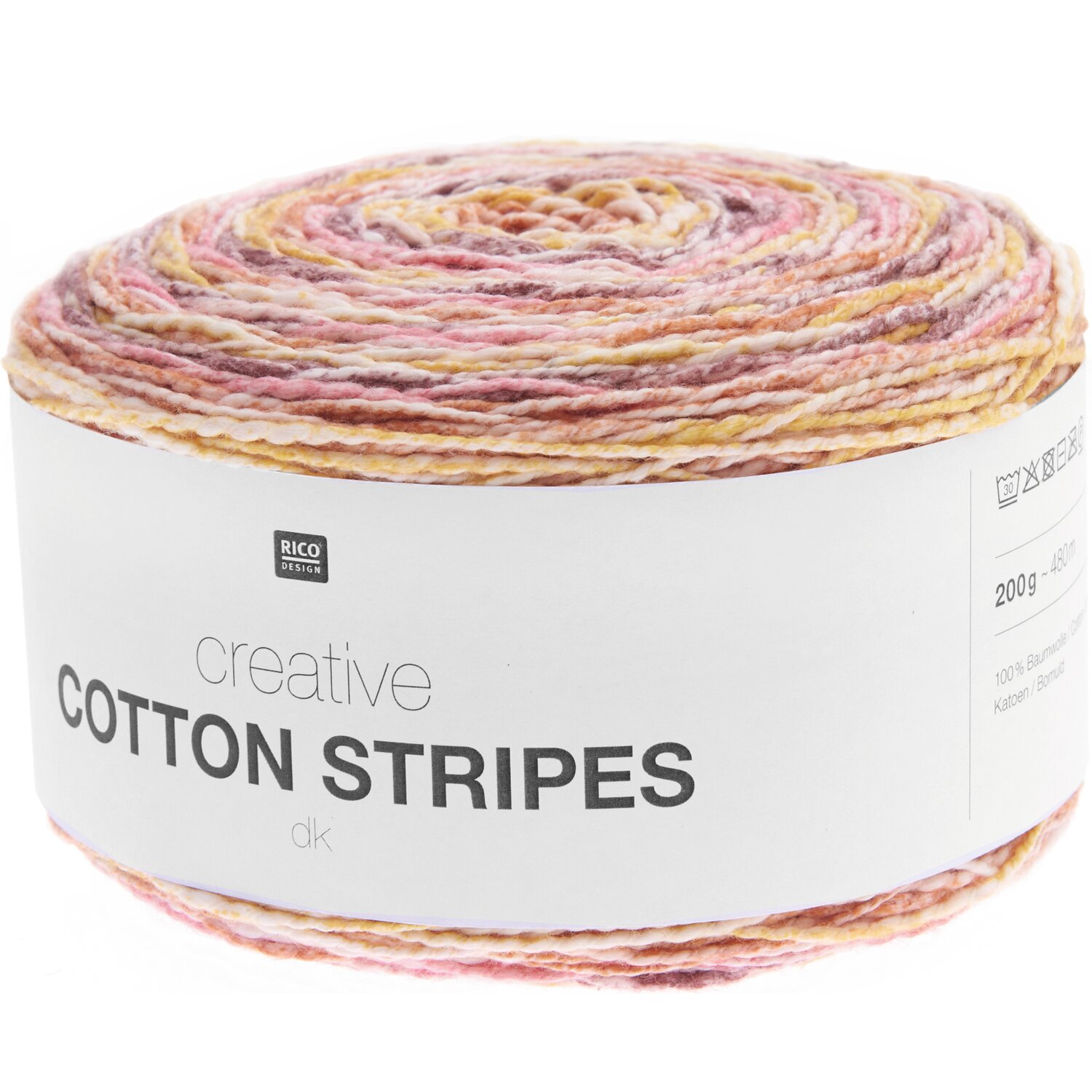 Creative Cotton Stripes dk 250g 480m von Rico Design
