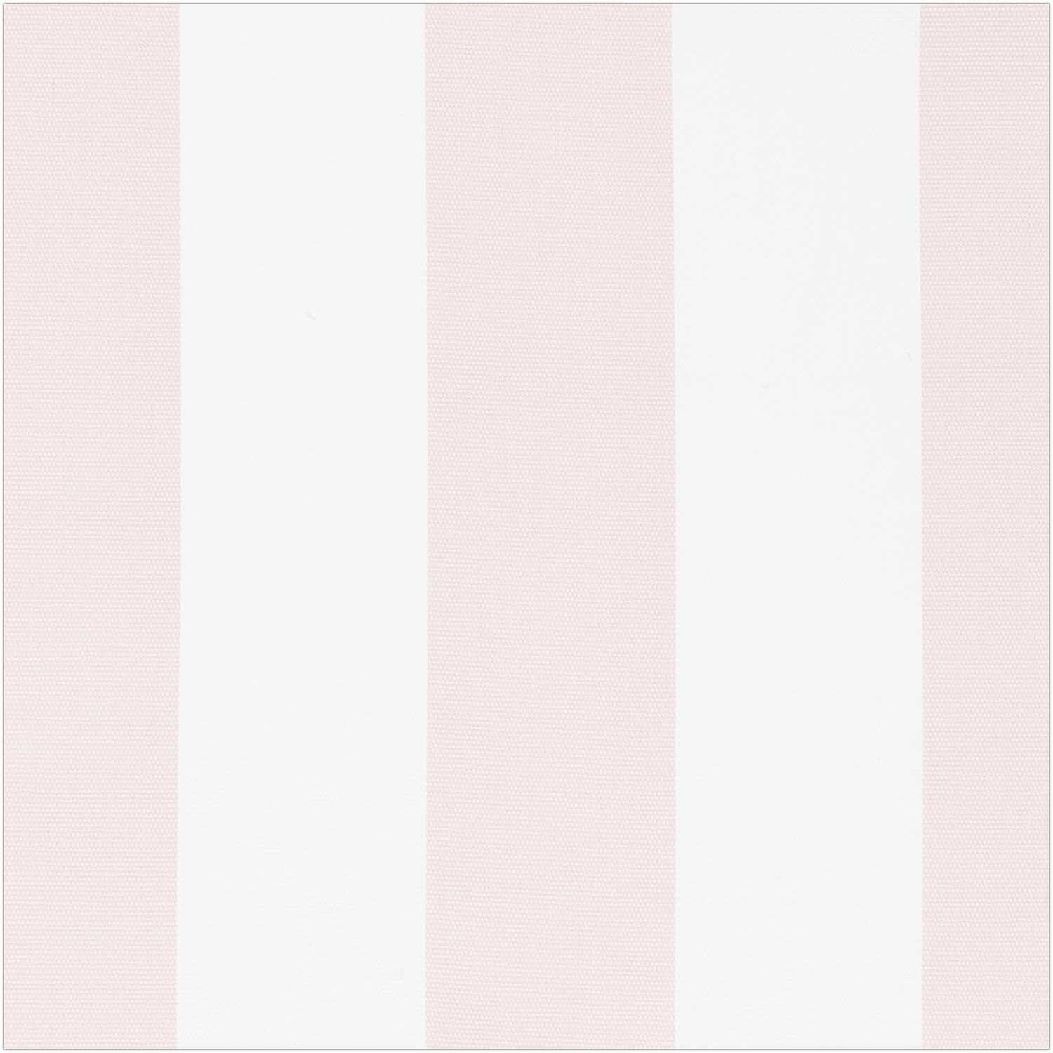 Druckstoff Canvas mit weiß-rosa Streifen von Rico Design, ideal für kreative Nähprojekte.