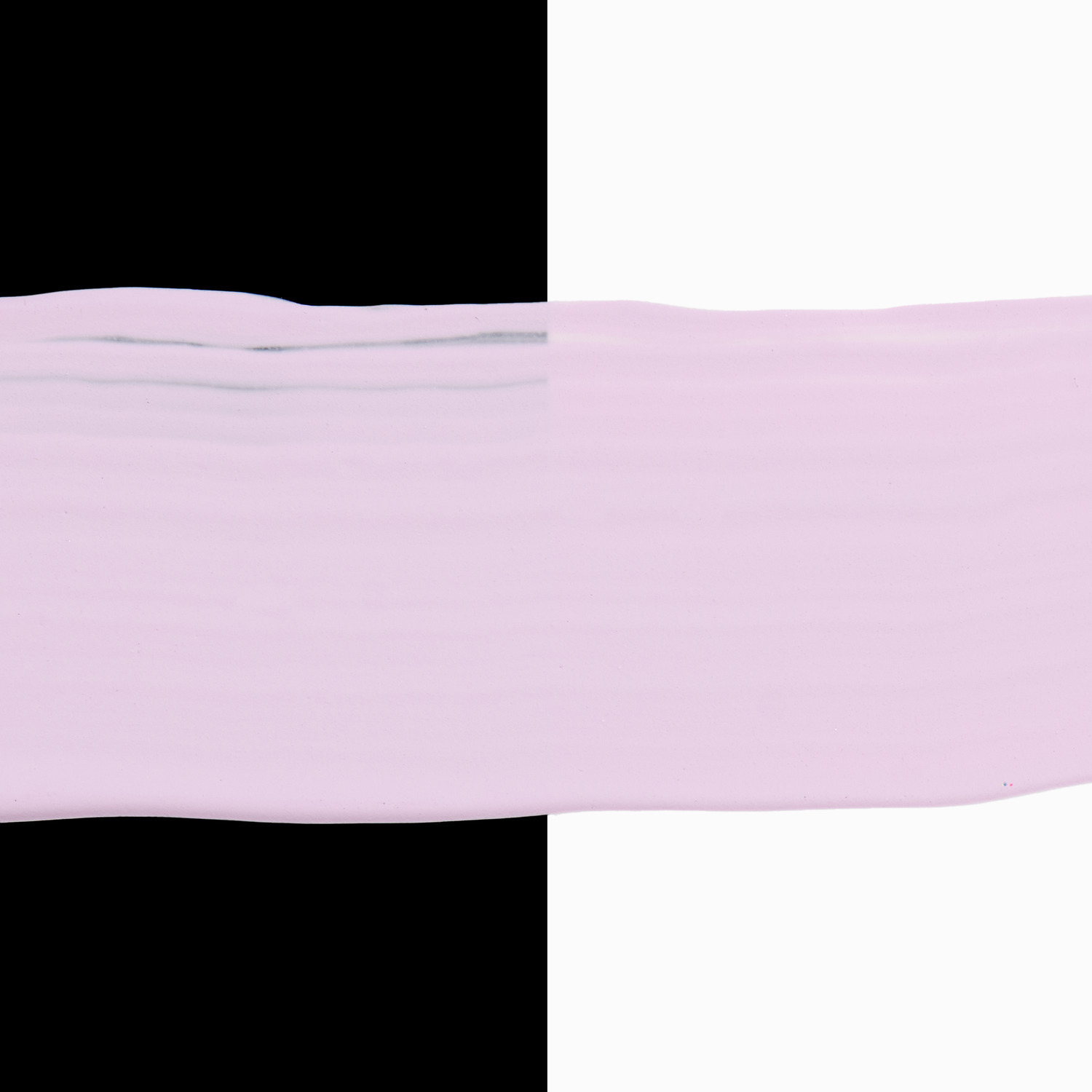 Home Acrylic: Fliederfarbene Acrylfarbe von Rico Design auf schwarzem und weißem Hintergrund.