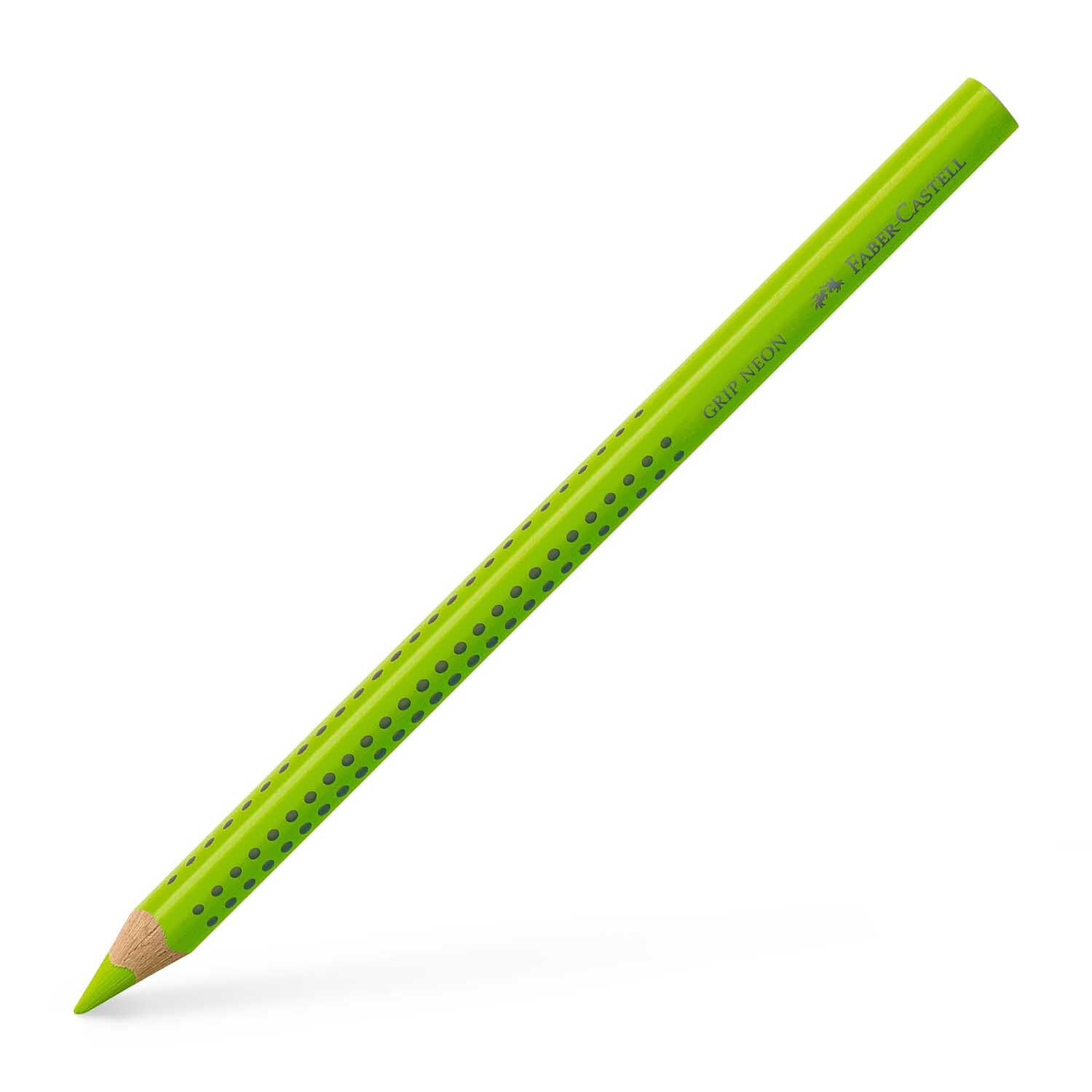 Jumbo Grip Textliner in leuchtendem Grün von Faber Castell, ideal zum Hervorheben von Texten.